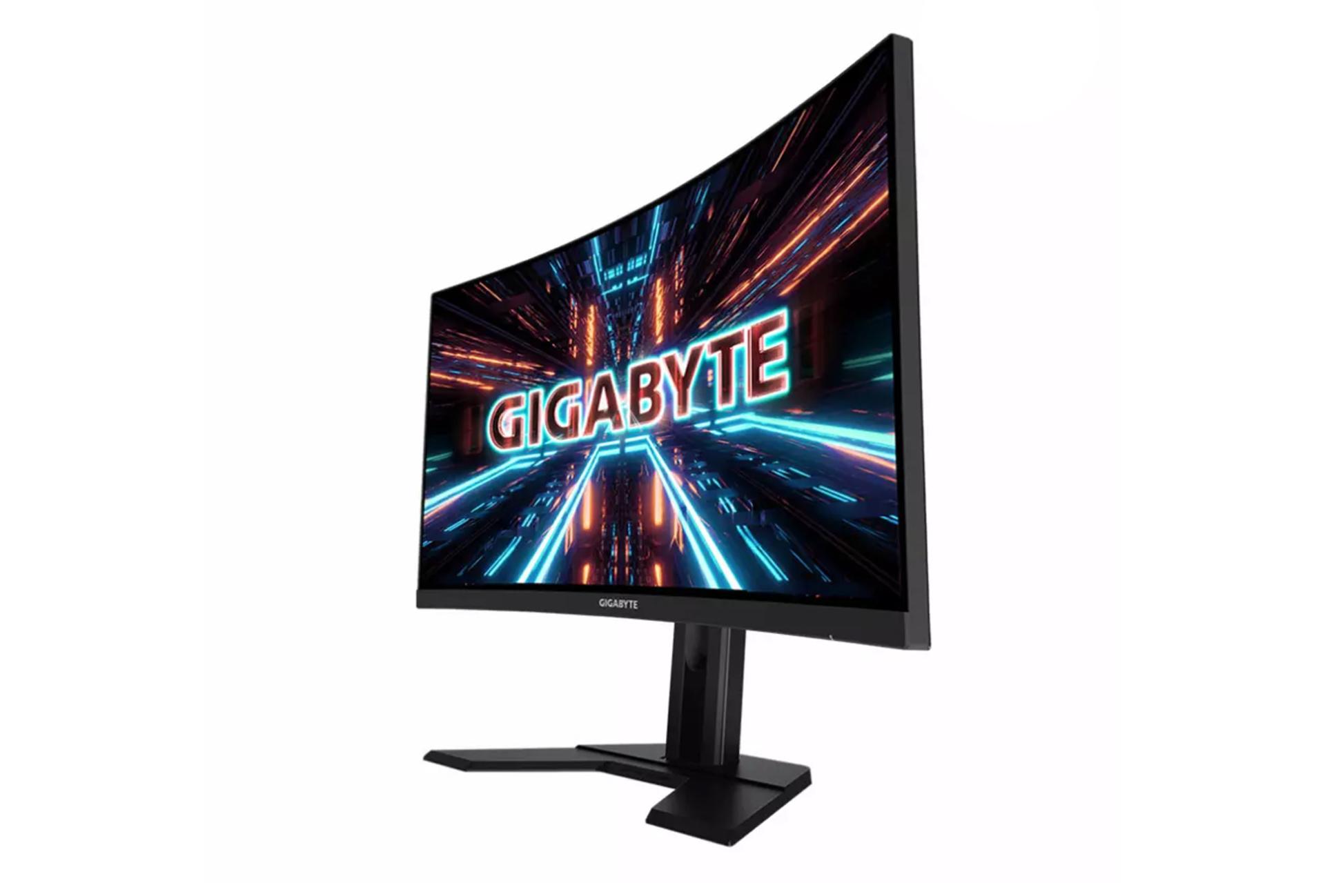 نمای راست مانیتور گیگابایت gigabyte g27fc