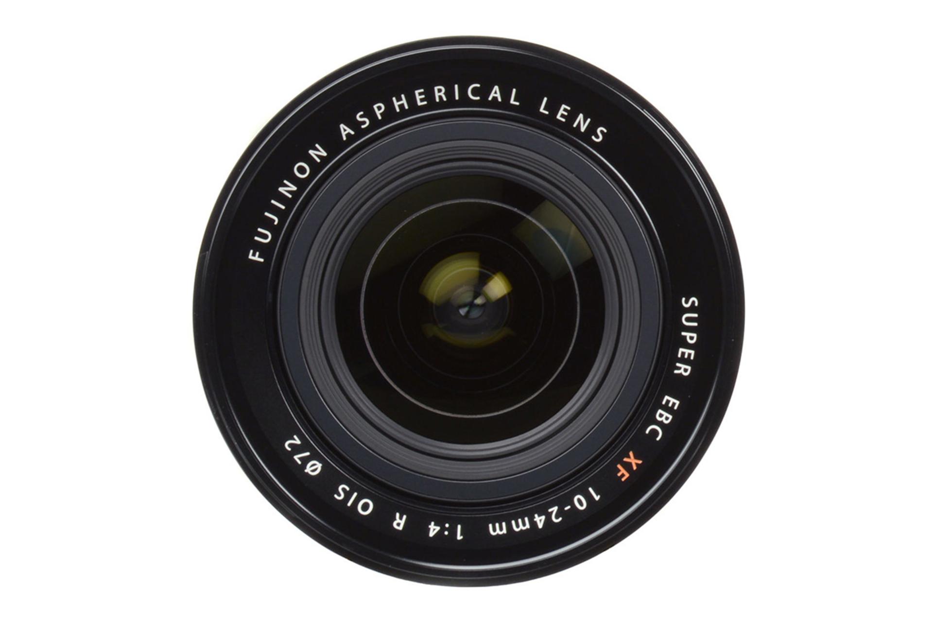 نمای جلو لنز فوجی فیلم XF 10-24mm