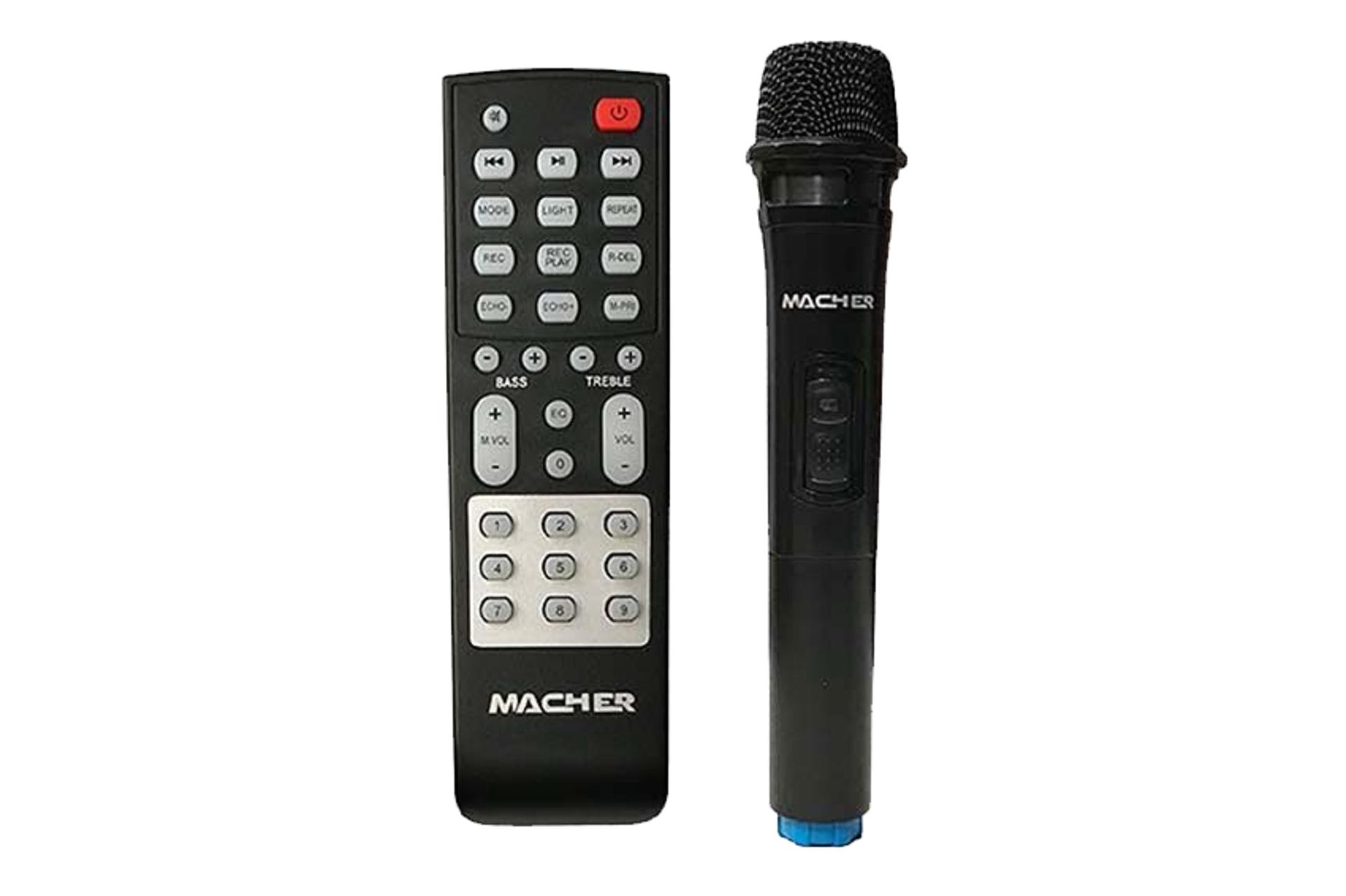 اقلام همراه اسپیکر مچر Macher MR-2000