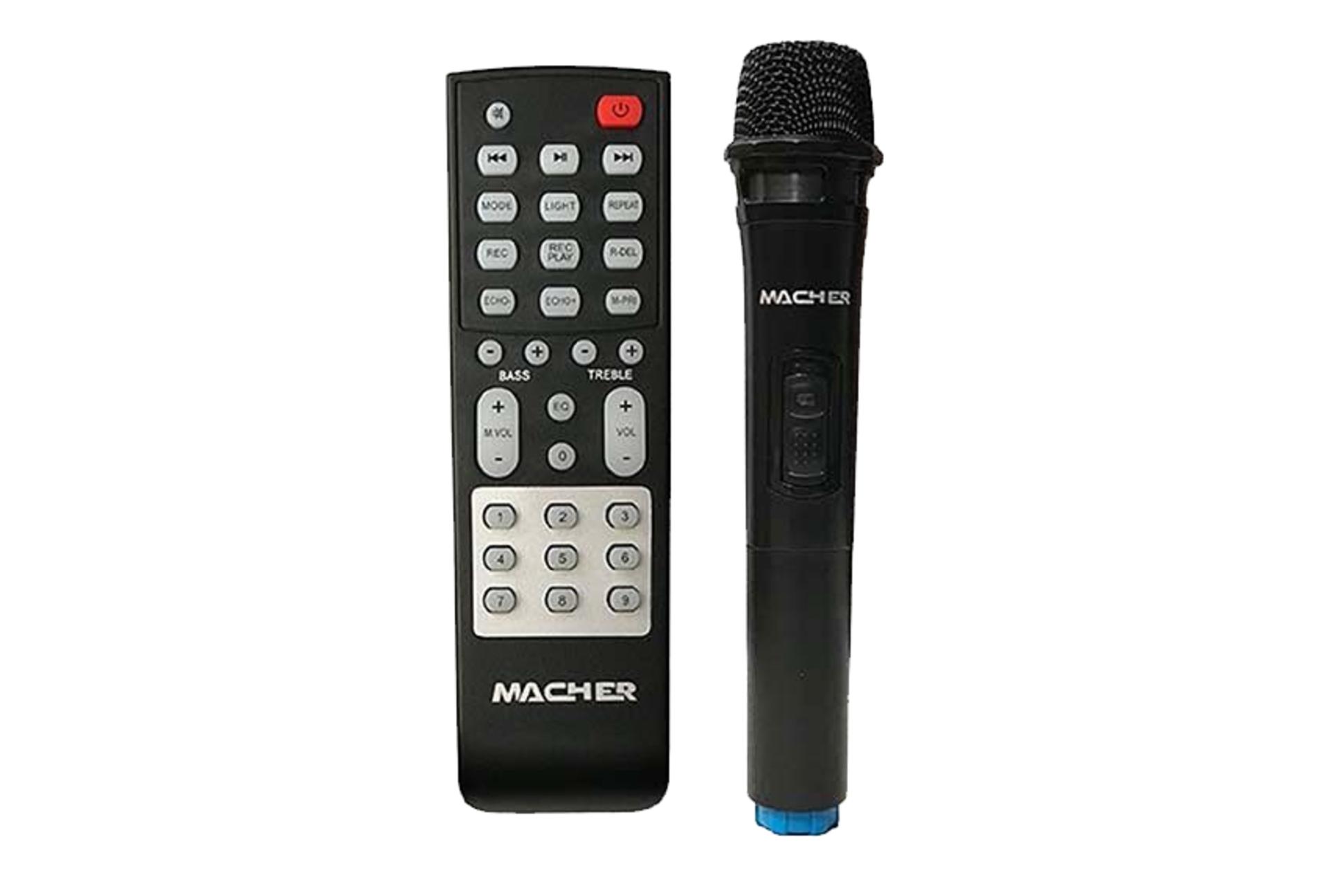 اقلام همراه اسپیکر مچر Macher MR-2100
