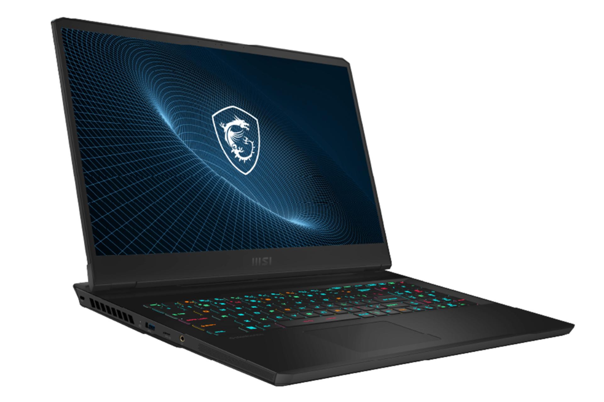 نمای نیمرخ چپ لپ تاپ ام اس آی Vector GP76 12UGS