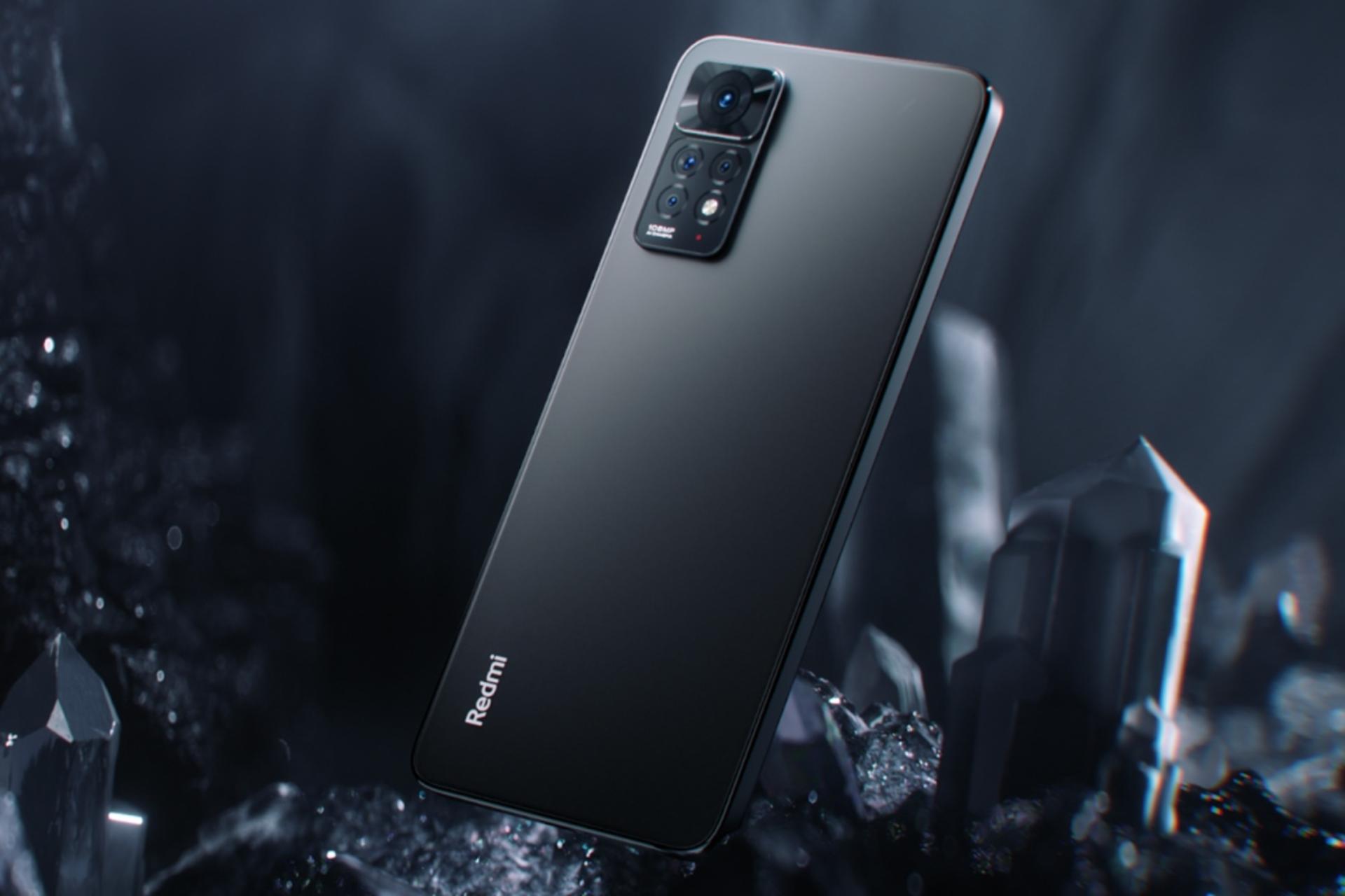 پنل پشت گوشی موبایل ردمی نوت 11 پرو شیائومی نسخه گلوبال / Xiaomi Redmi Note 11 Pro Global خاکستری