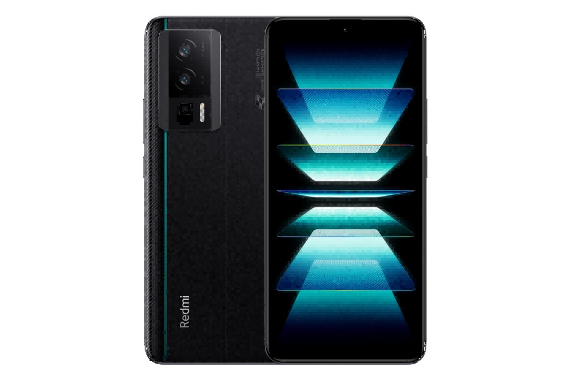 گوشی موبایل ردمی K60 پرو شیائومی / Xiaomi Redmi K60 Pro مشکی طرح دار