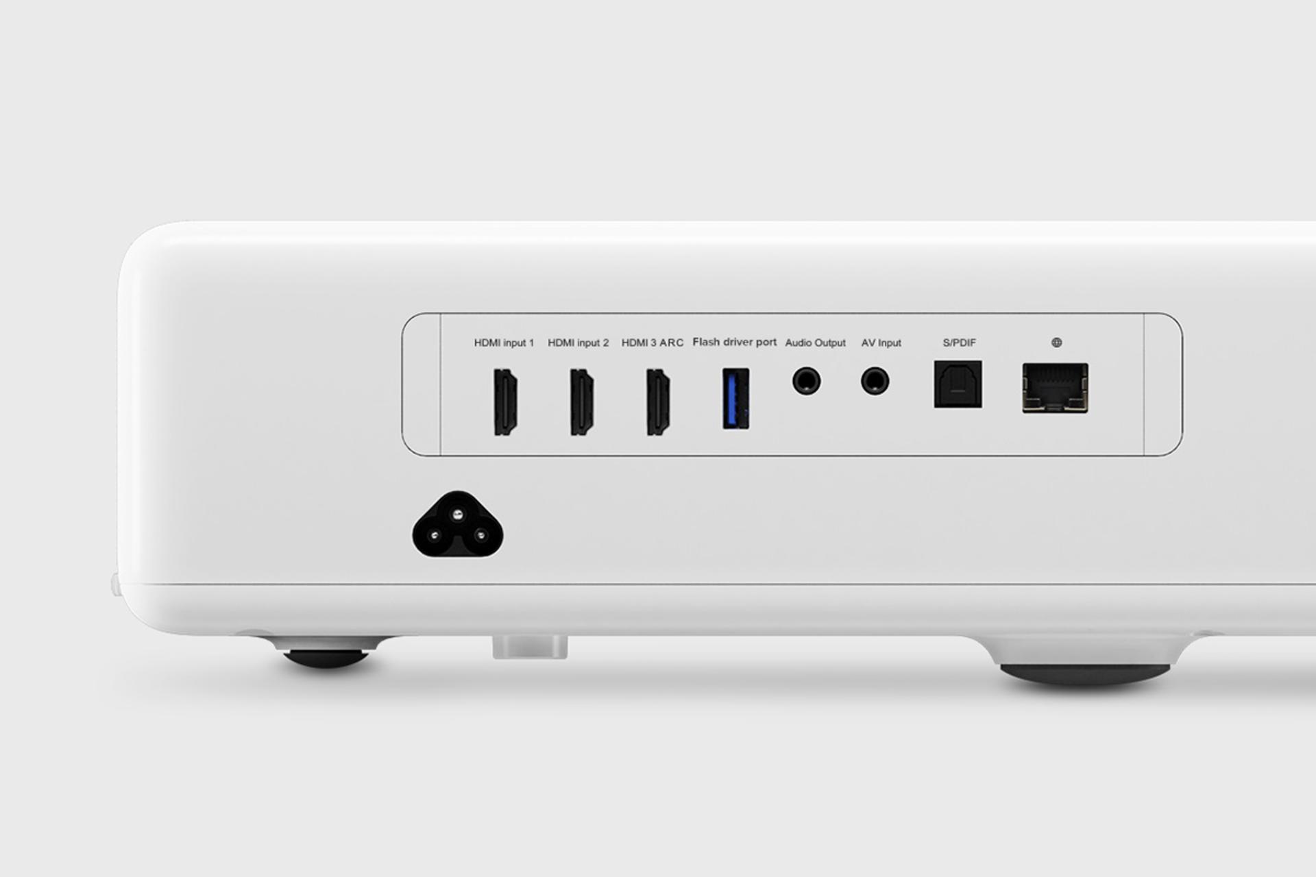 ویدیو پروژکتور شیائومی Xiaomi Mi 4k Laser Projector 150 نمای پشت