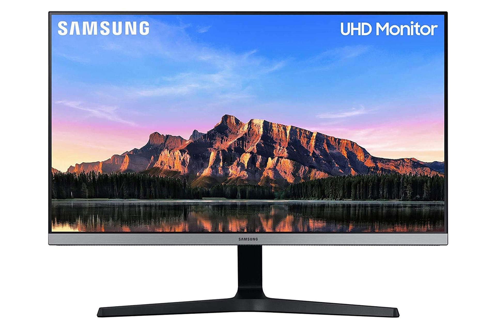 مانیتور سامسونگ 28 اینچ مدل Samsung U28R55 نمای جلو