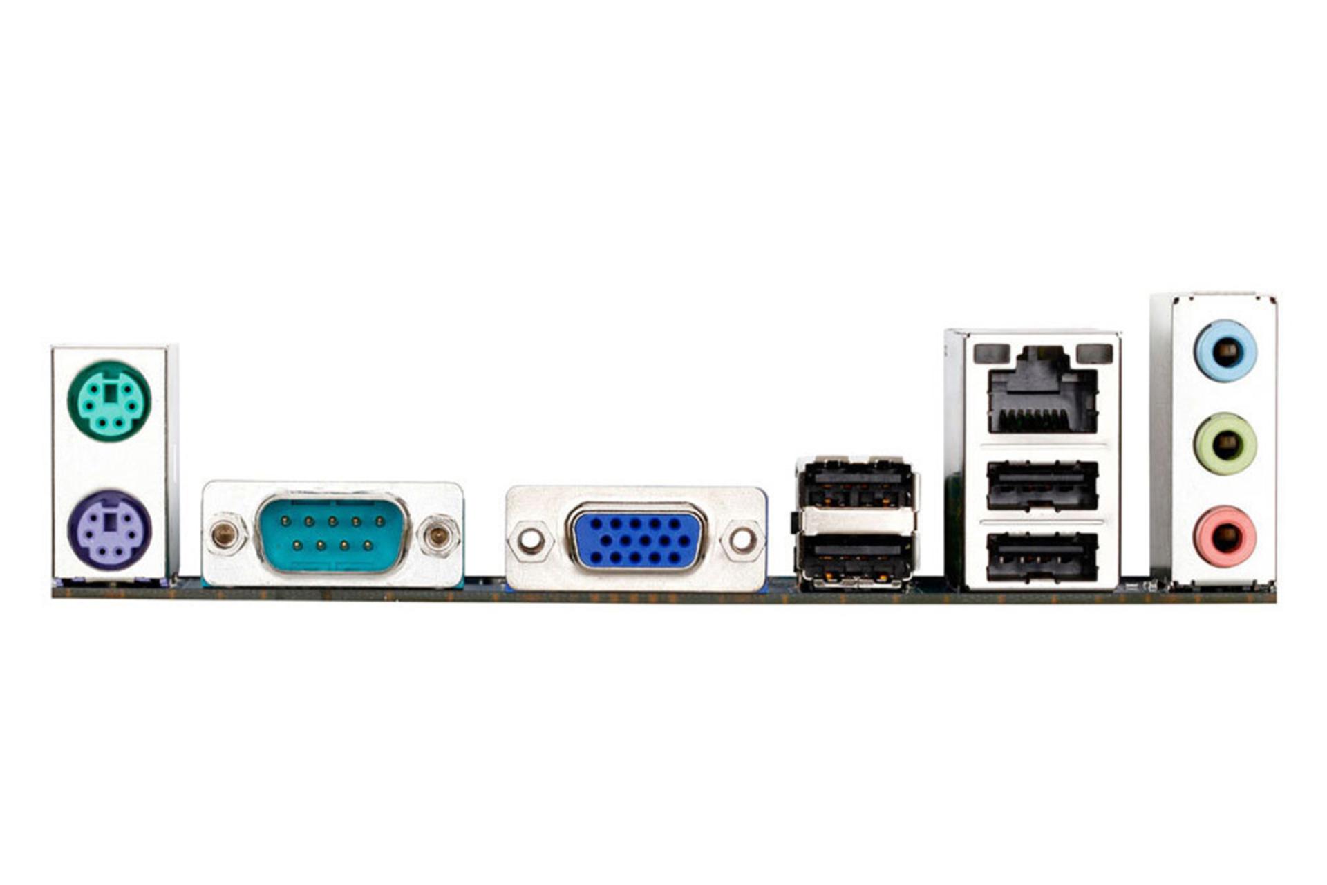 درگاه‌های مادربرد گیگابایت GIGABYTE GA-G41MT-S2 (rev. 1.4)