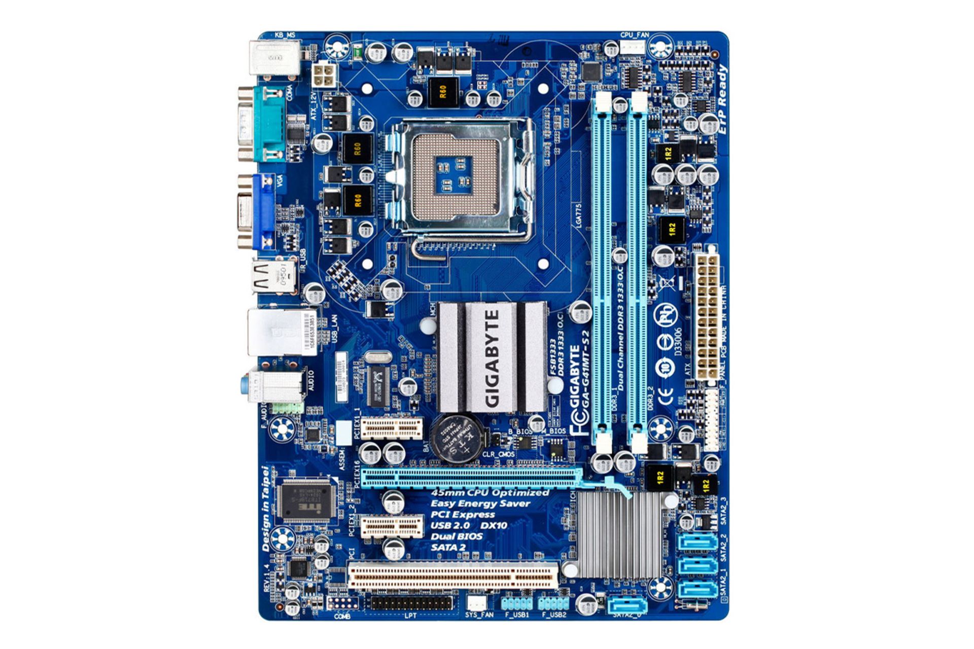 مادربرد گیگابایت GIGABYTE GA-G41MT-S2 (rev. 1.4)