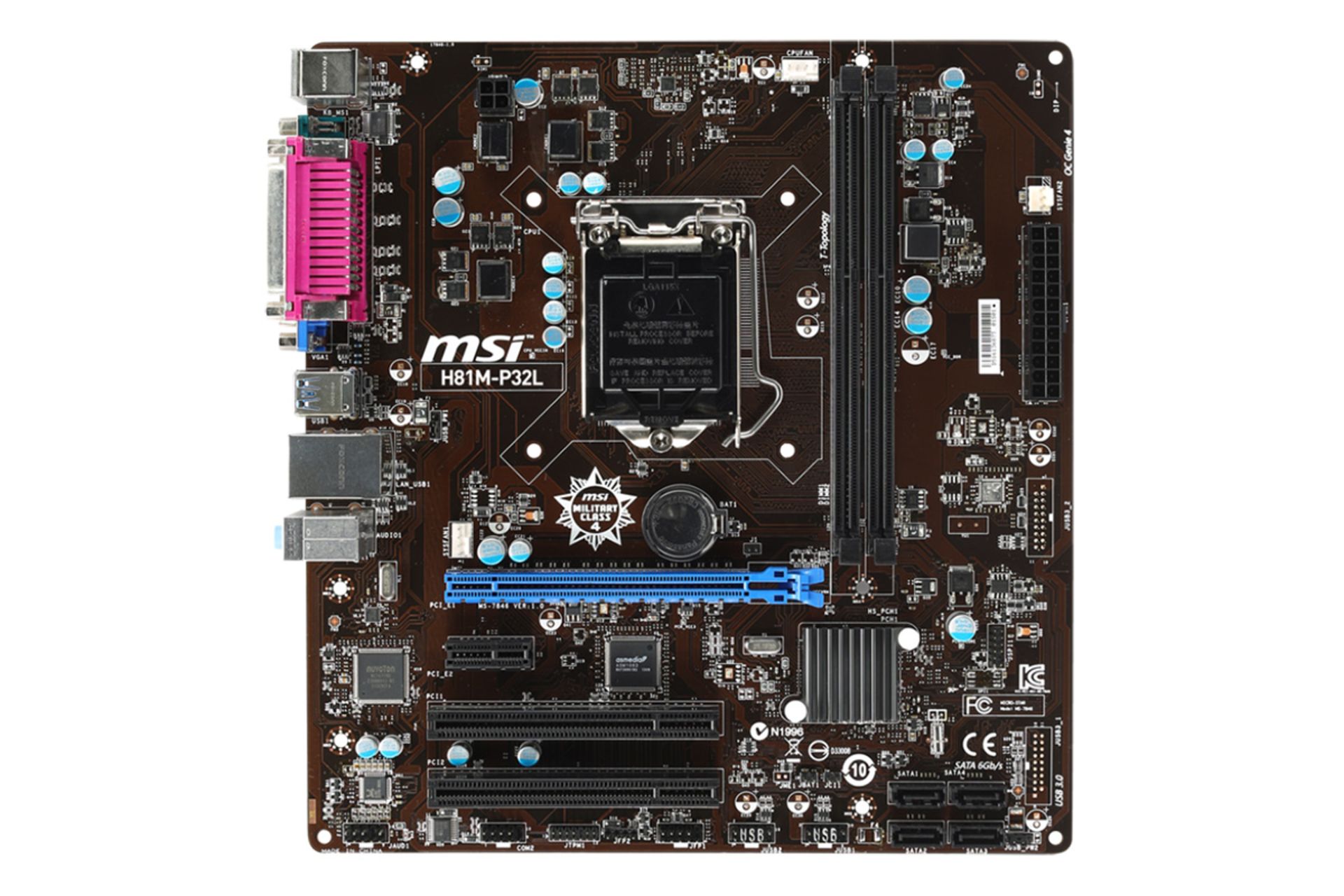 مادربرد ام اس آی MSI H81M-P32L