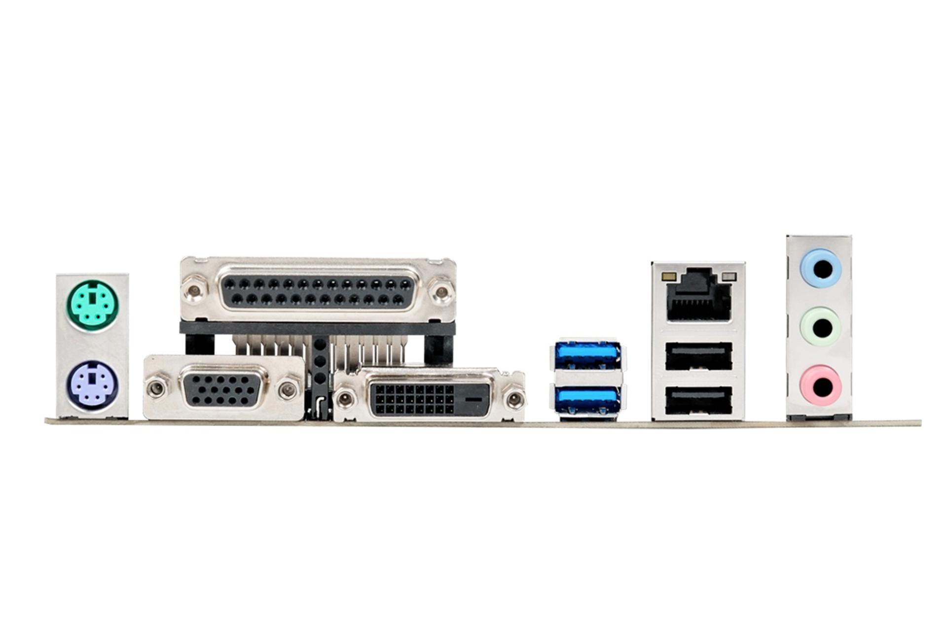 درگاه‌های مادربرد ایسوس ASUS H110-PLUS