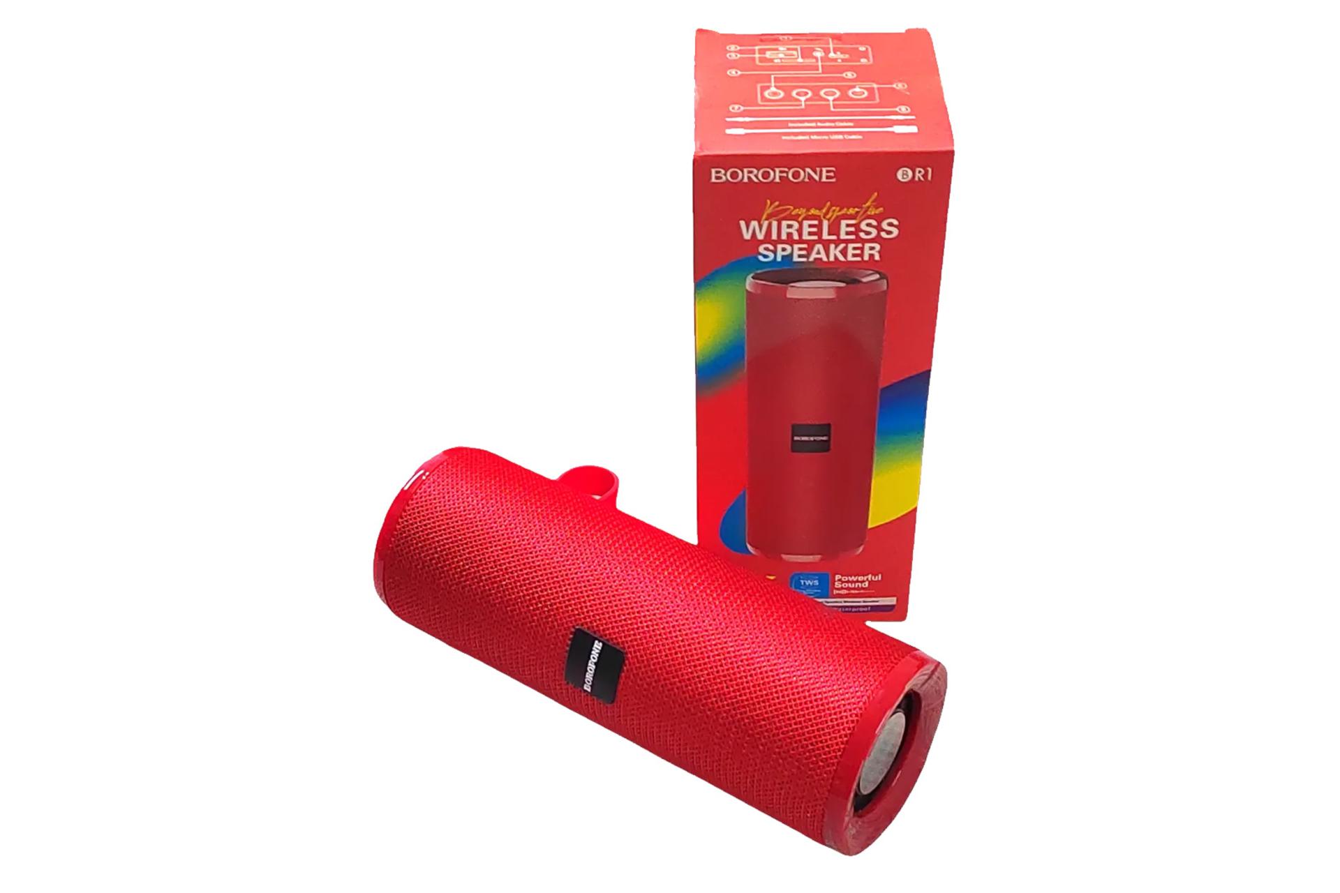 اسپیکر بروفون Borofone BR1 قرمز