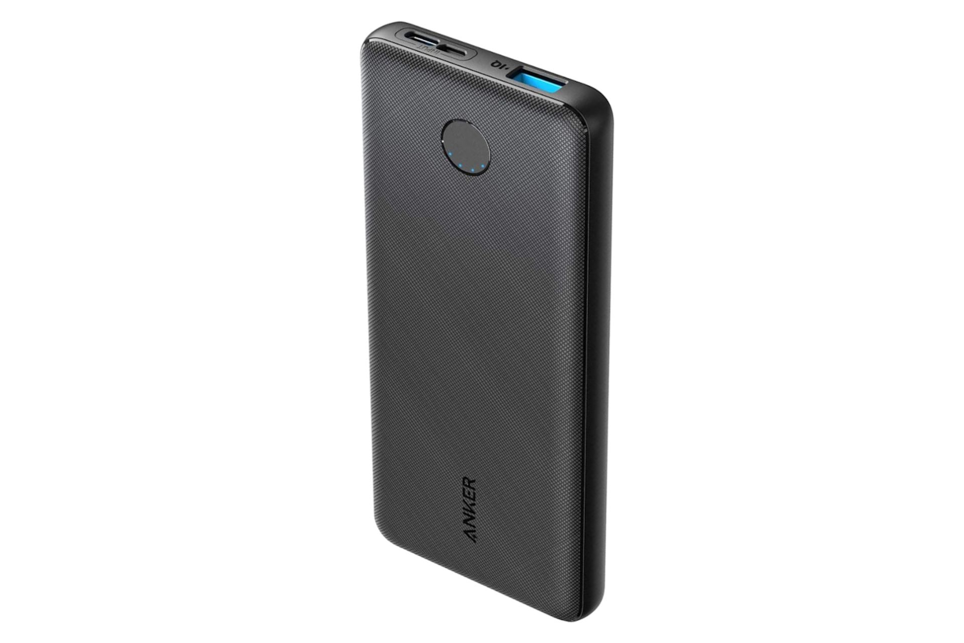 نمای روبرو پاور بانک انکر PowerCore Slim 10000 با ظرفیت 10000 میلی‌آمپر ساعت Anker PowerCore Slim 