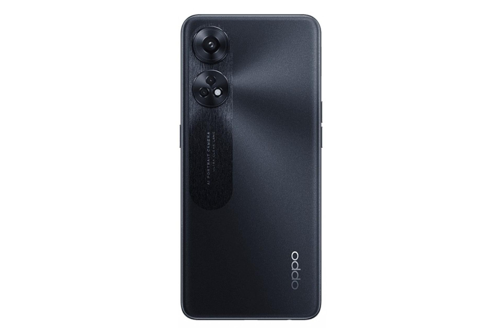 پنل پشت گوشی موبایل اوپو Oppo Reno8 T مشکی