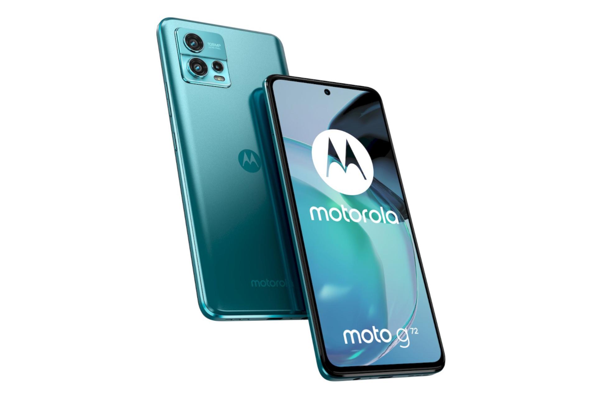 گوشی موبایل موتو G72 موتورولا / Motorola Moto G72 آبی