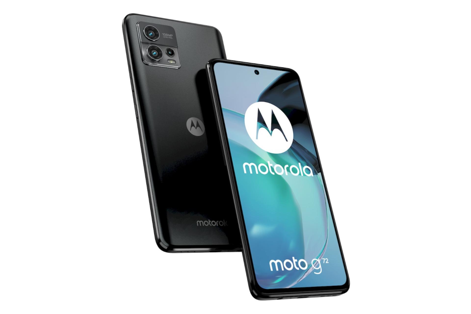 گوشی موبایل موتو G72 موتورولا / Motorola Moto G72 خاکستری تیره