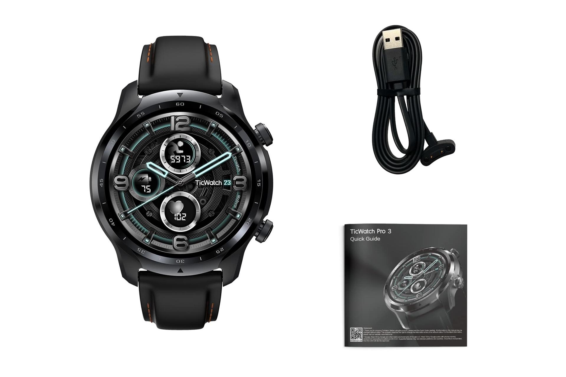 اقلام همراه اسمارت واچ تیک واچ پرو 3 موبوی Mobvoi TicWatch Pro 3