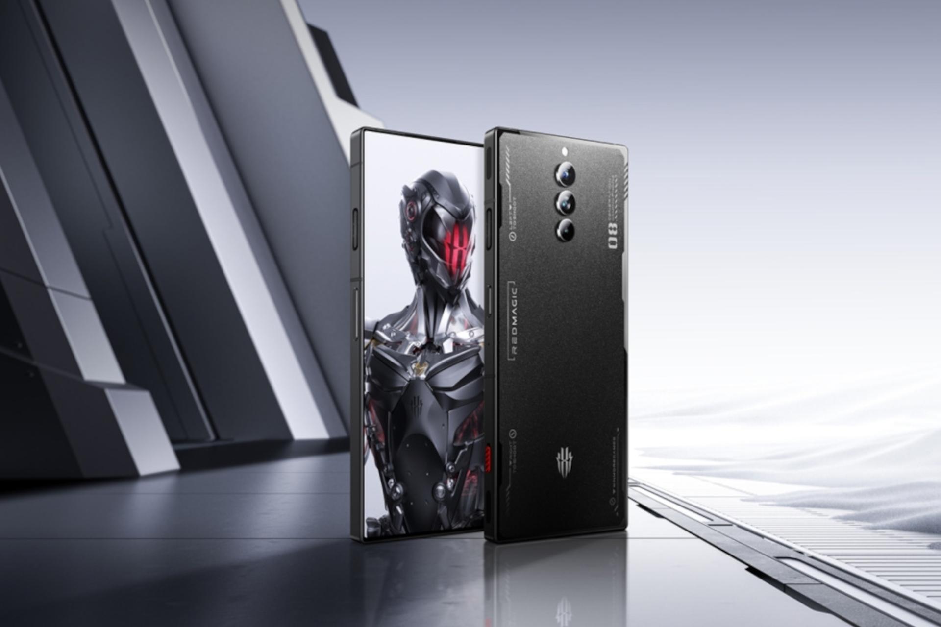 پنل جلو و پشت گوشی موبایل نوبیا رد مجیک 8 پرو زد تی ای / ZTE nubia Red Magic 8 Pro