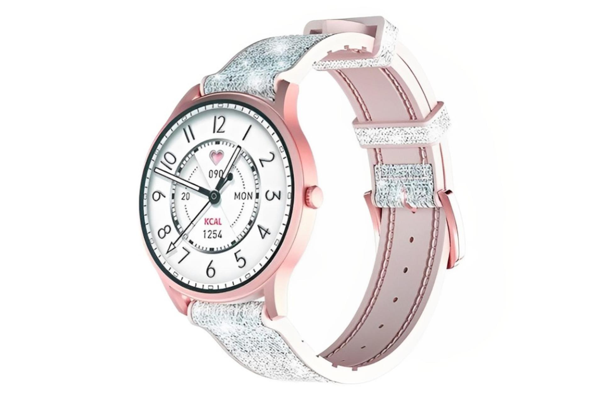 ساعت هوشمند کیسلکت Kieslect Lora صورتی