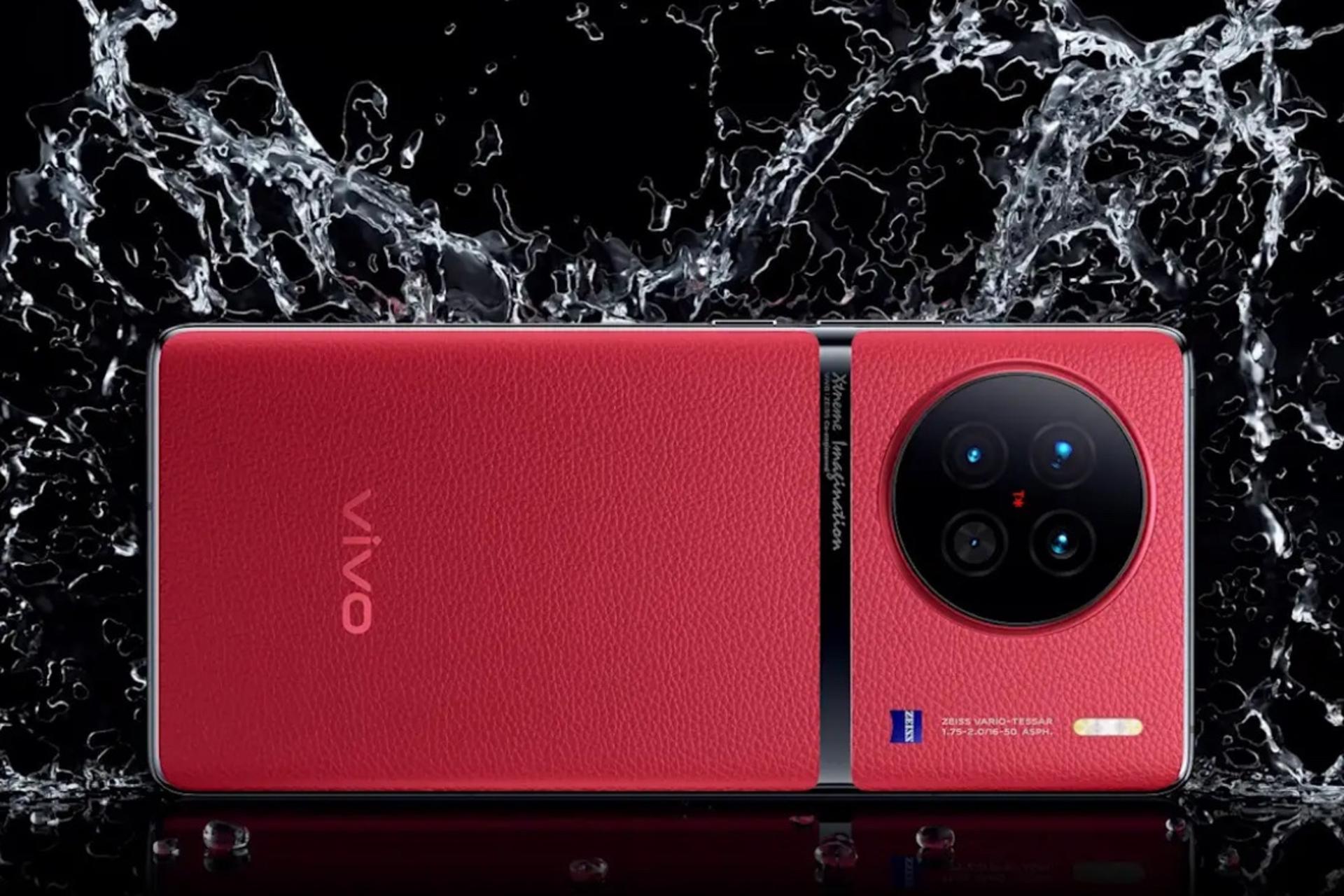 پنل پشت گوشی موبایل ویوو vivo X90 قرمز