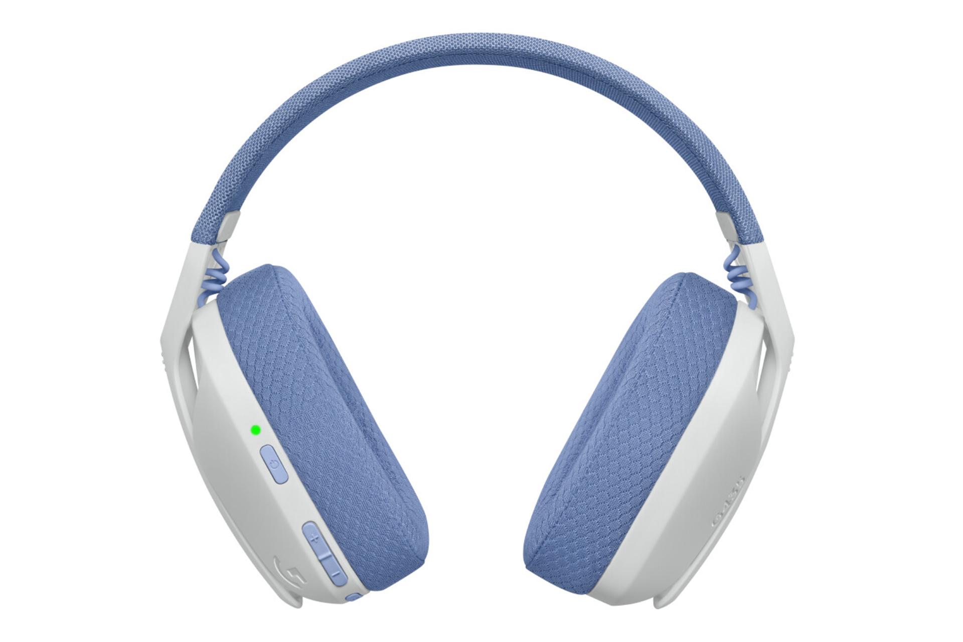 کنترل کننده صدا هدست گیمینگ لاجیتک Logitech G435 سفید و بنفش