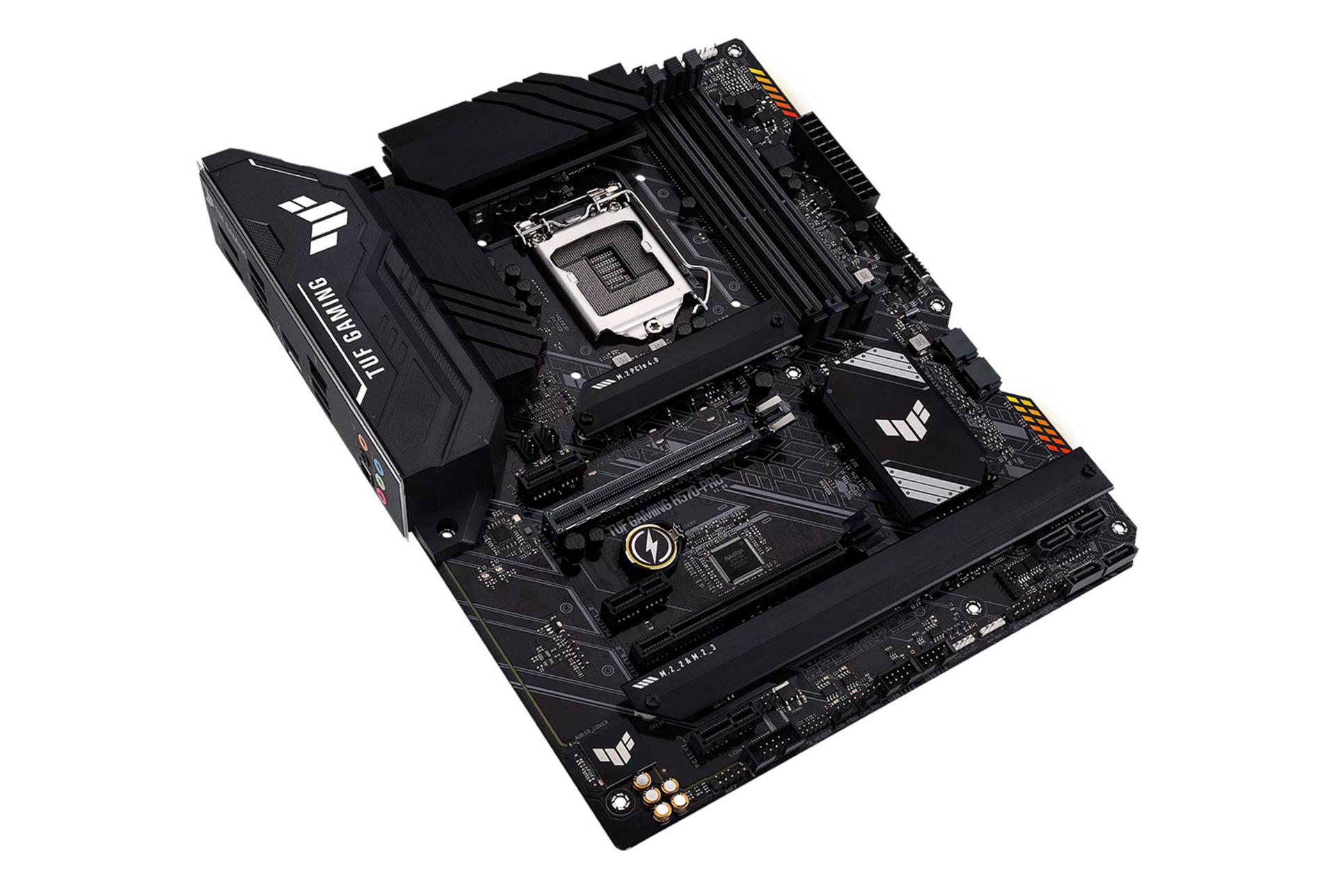 مادربرد ایسوس TUF GAMING H570-PRO نمای بالا