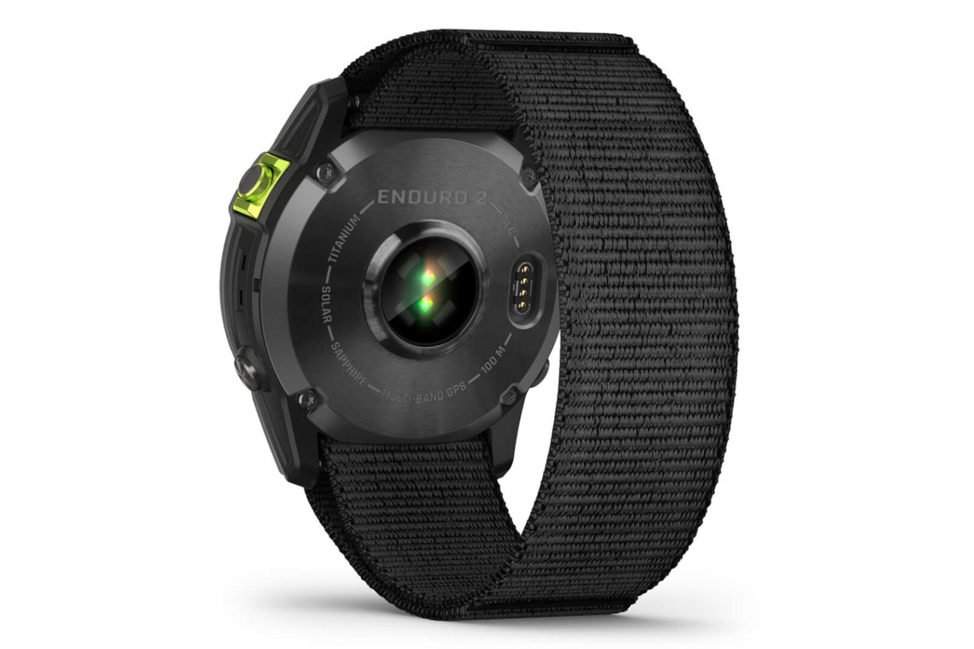 پشت ساعت هوشمند گارمین Garmin Enduro 2