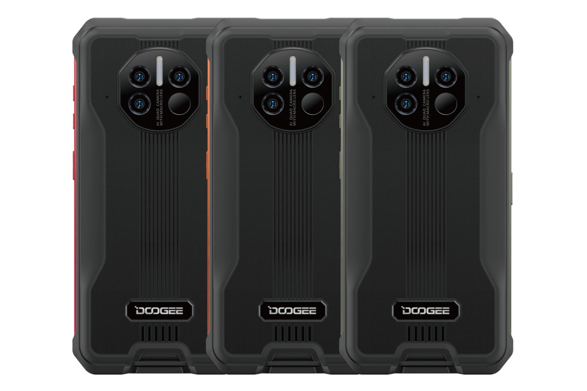 رنگ های مختلف پنل پشت گوشی موبایل دوجی Doogee V11