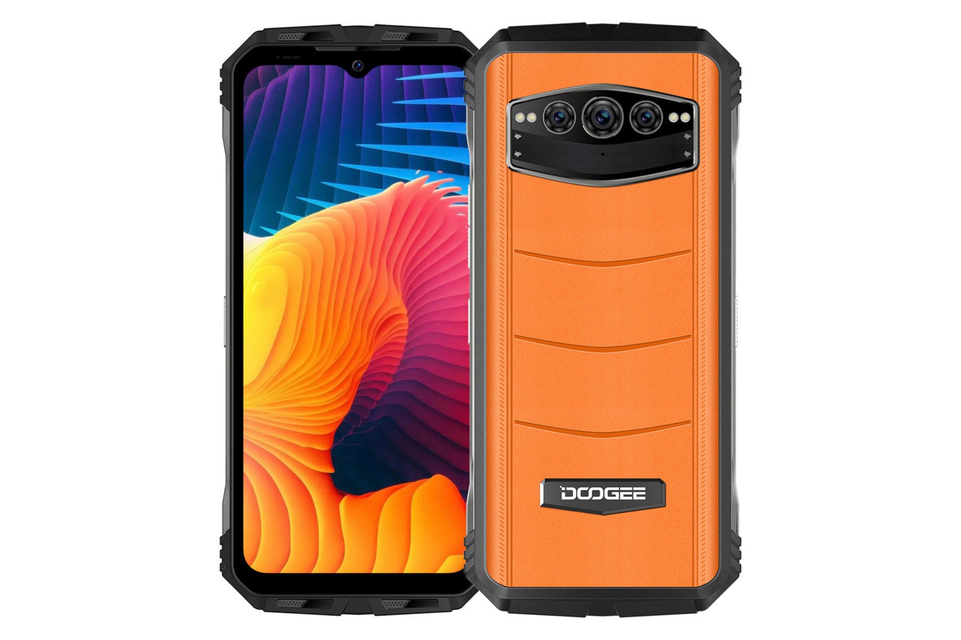 گوشی موبایل دوجی Doogee V30 نارنجی