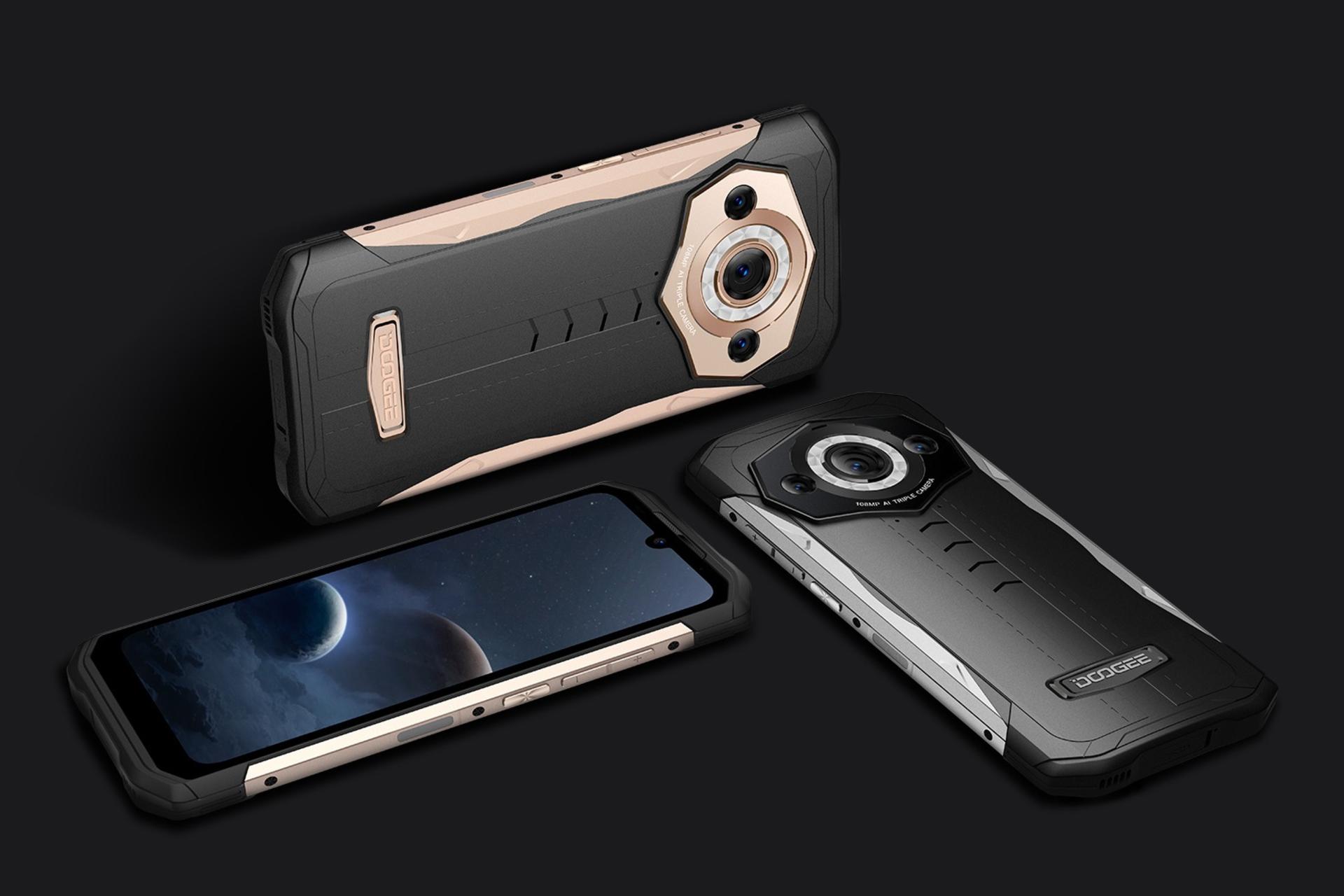 رنگ های مختلف گوشی موبایل دوجی Doogee S99