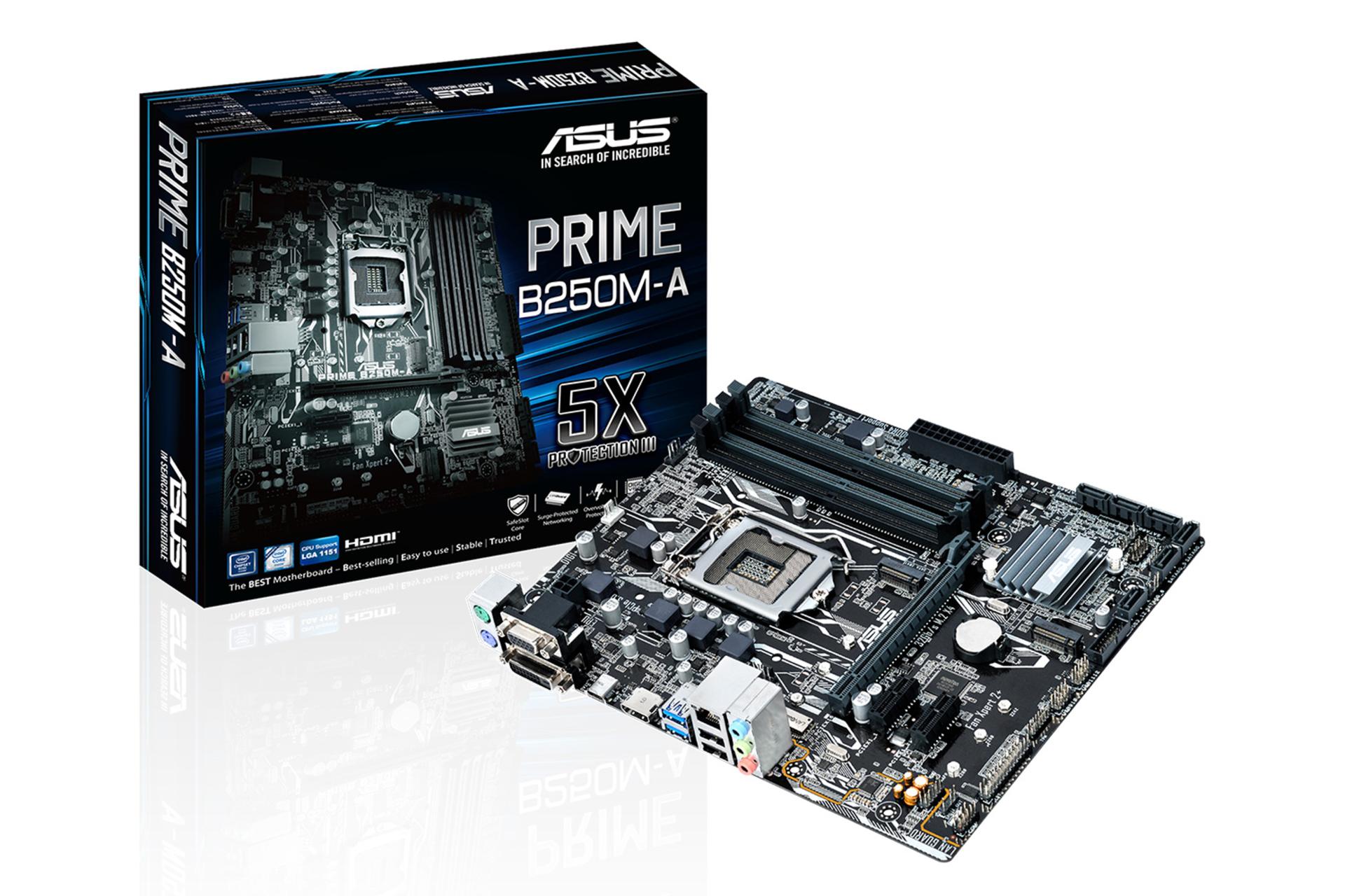 جعبه ASUS PRIME B250M-A