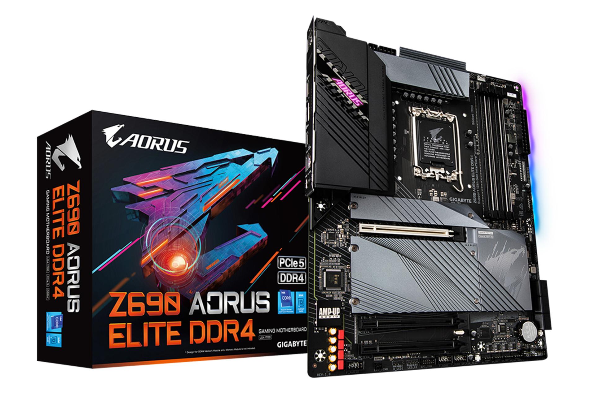 جعبه مادربرد گیگابایت GIGABYTE Z690 AORUS ELITE DDR4 (rev. 1.x)