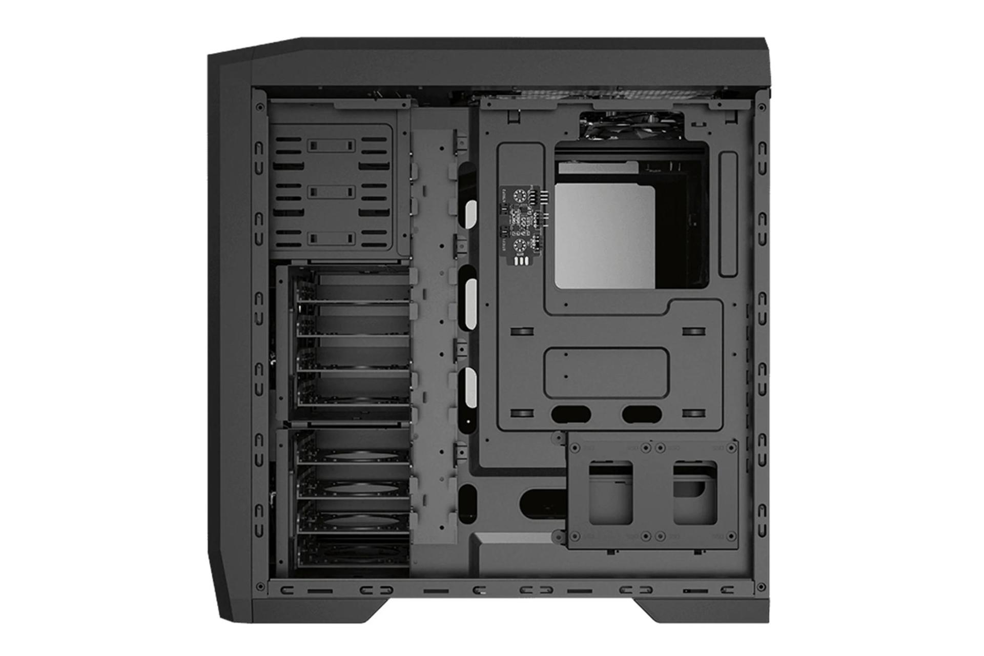 نمای داخل سمت راست کیس کامپیوتر گیم مکس Dragon Knight