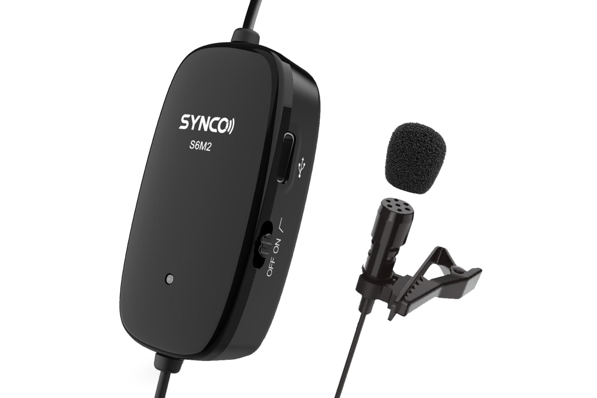 ابعاد میکروفون سینکو Lav-S6M2