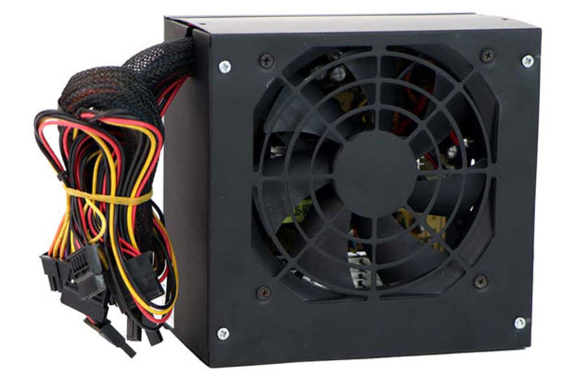 پاور کامپیوتر رد RED COMMANDO با توان 430 وات نمای بالا