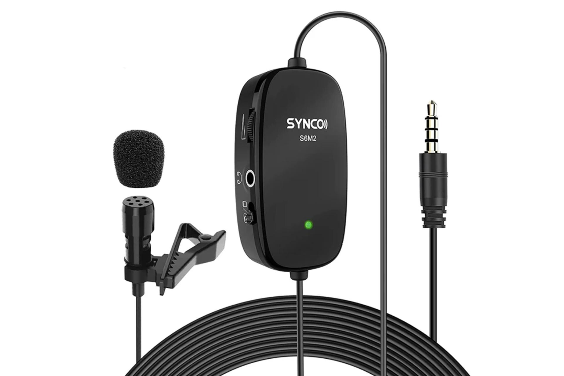 میکروفون سینکو Lav-S6M2 مشکی