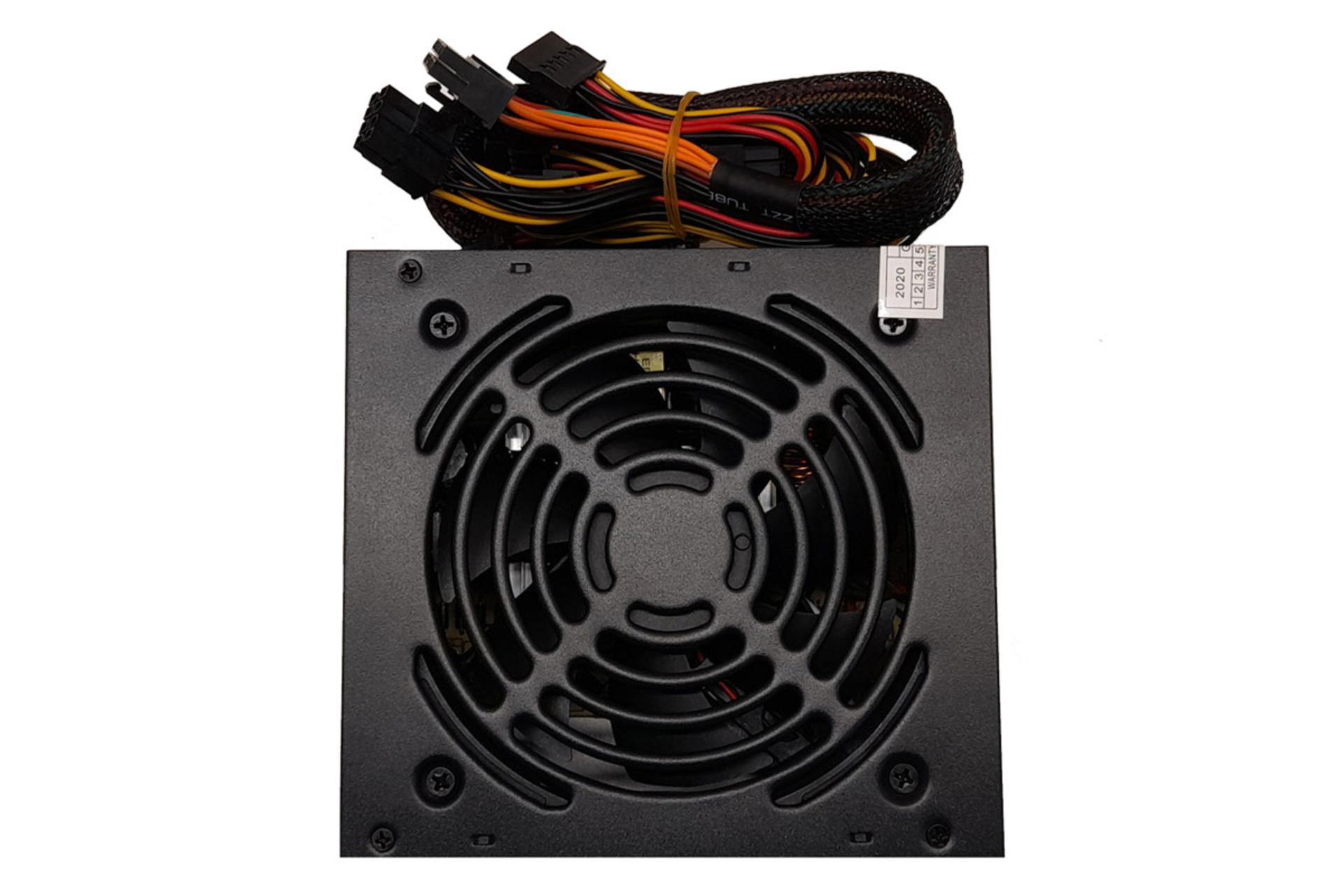 پاور کامپیوتر دیلاکس DELUX DL450A با توان 350 وات نمای بالا