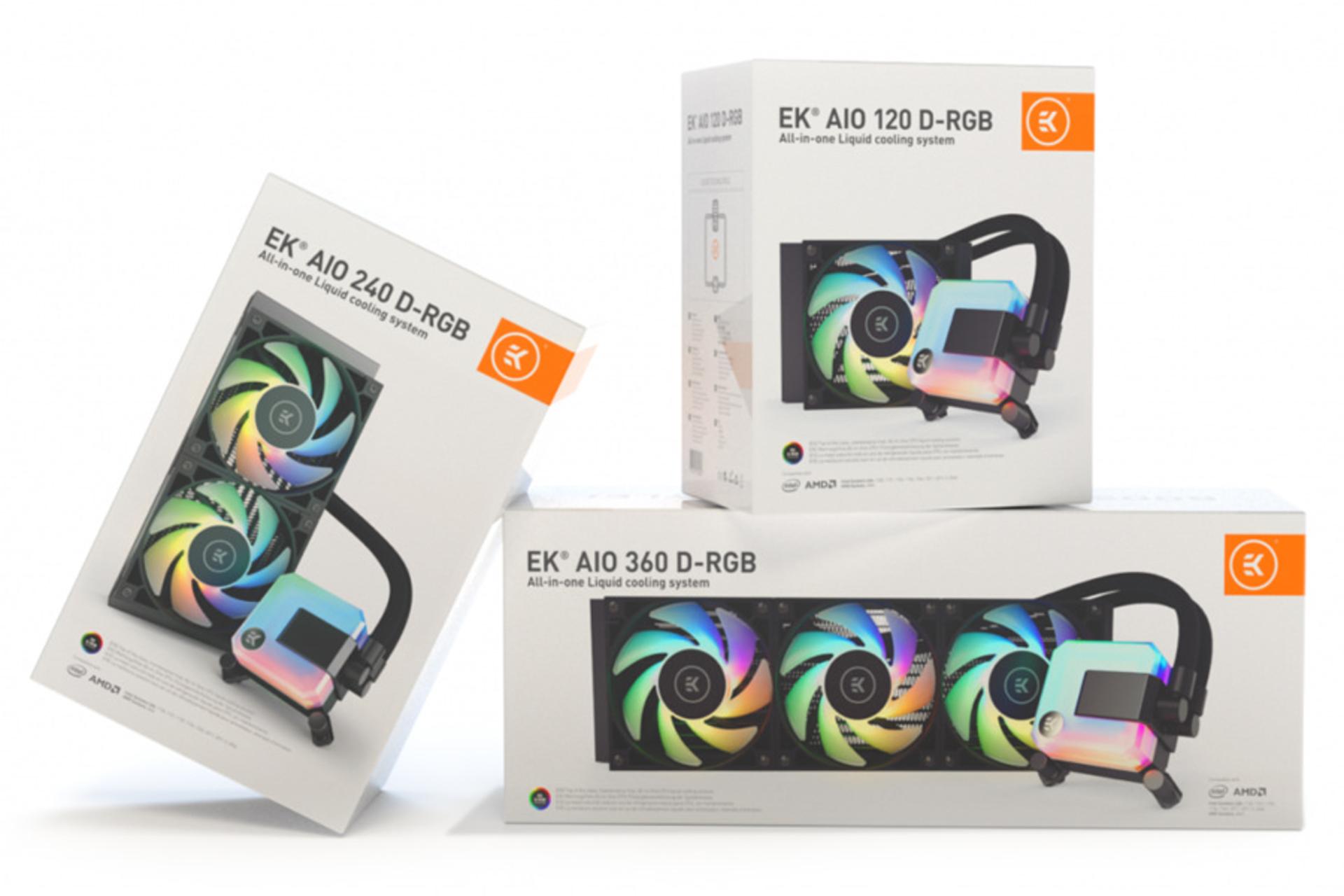 جعبه خنک کننده مایع ای کی دبلیو EK-AIO 240 D-RGB