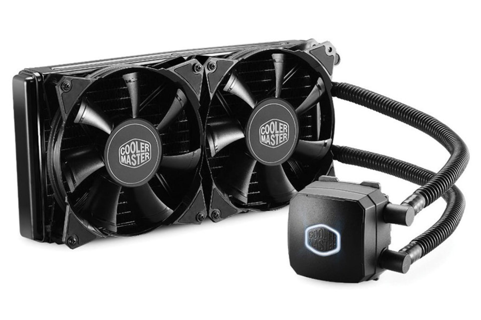 نمای چپ خنک کننده مایع کولر مستر Nepton 280L