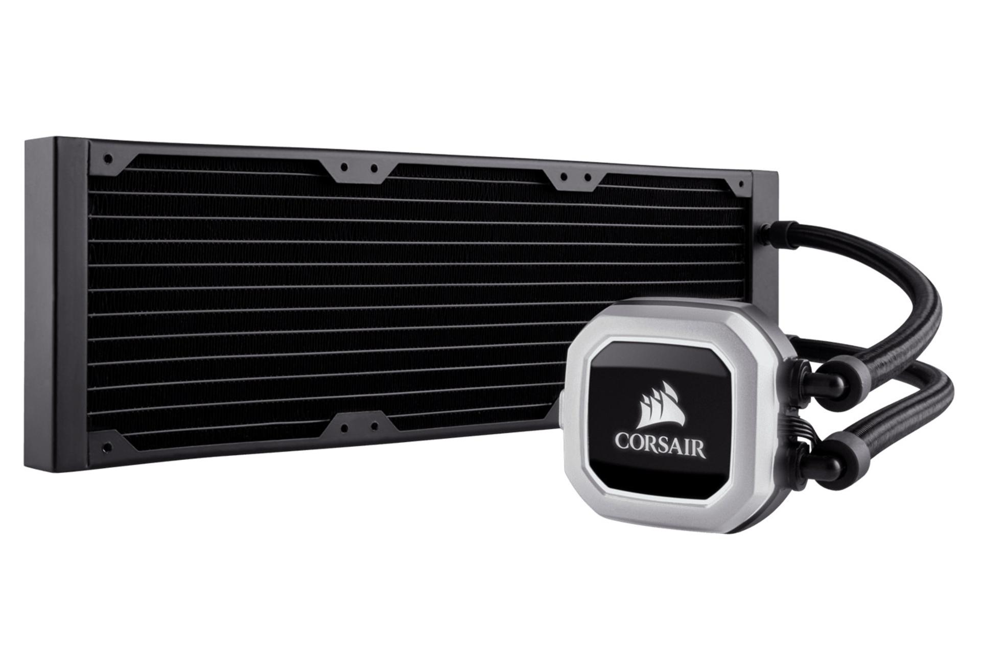 پمپ و رادیاتور خنک کننده مایع کورسیر H150i PRO RGB