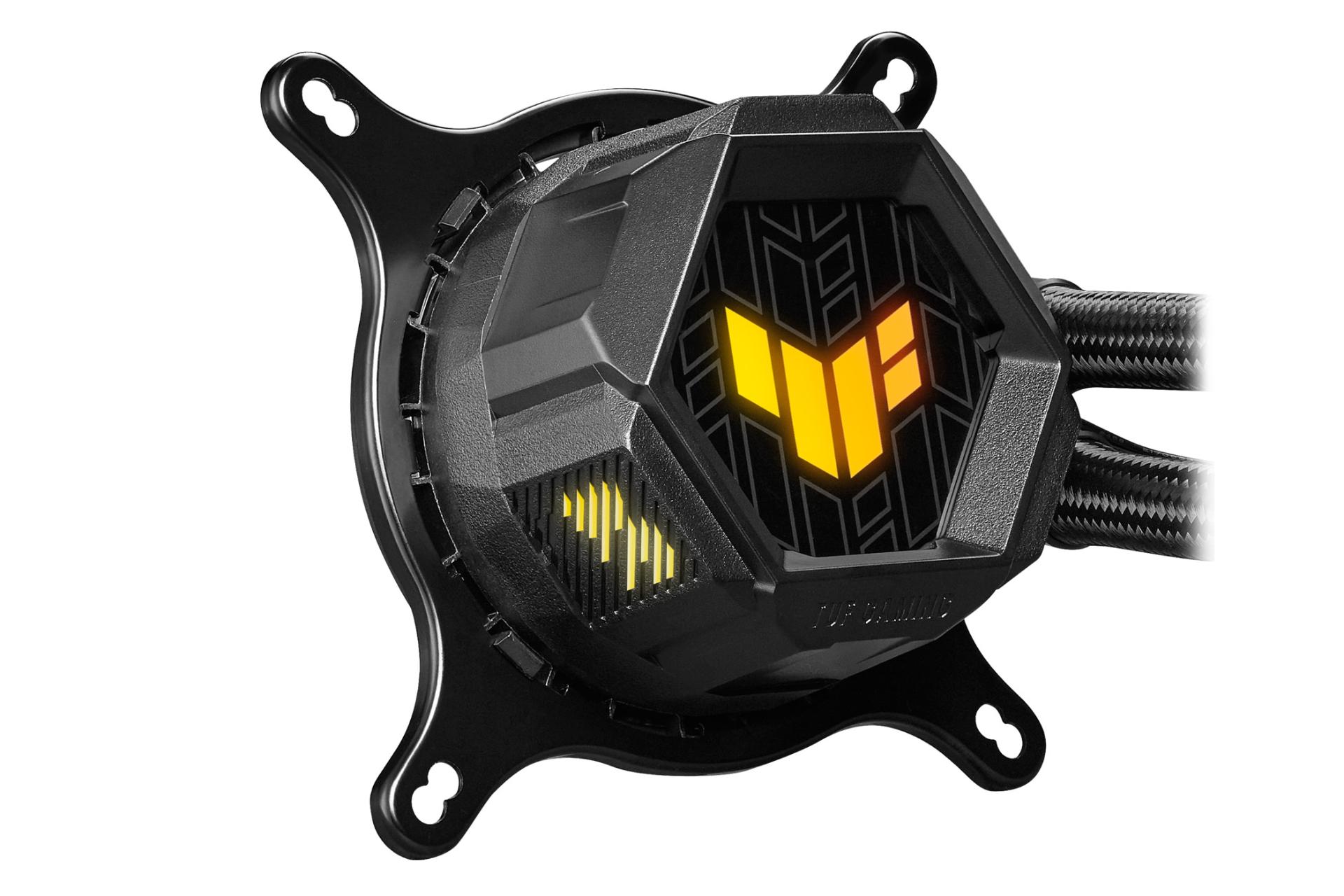 نیمرخ پمپ خنک کننده مایع ایسوس TUF Gaming LC 120 ARGB