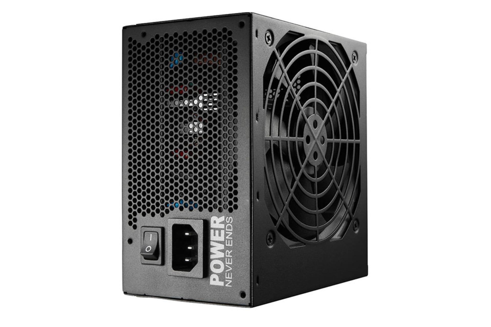 پاور کامپیوتر اف اس پی HEXA+ PRO با توان 550 وات نمای ایستاده