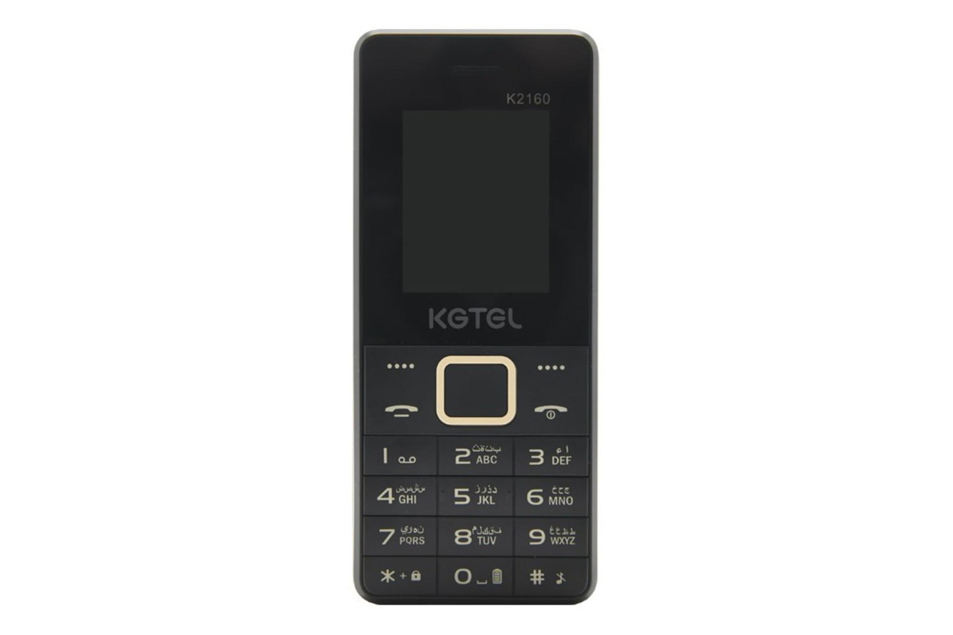 گوشی موبایل کاجیتل KGTEL K2160 مشکی