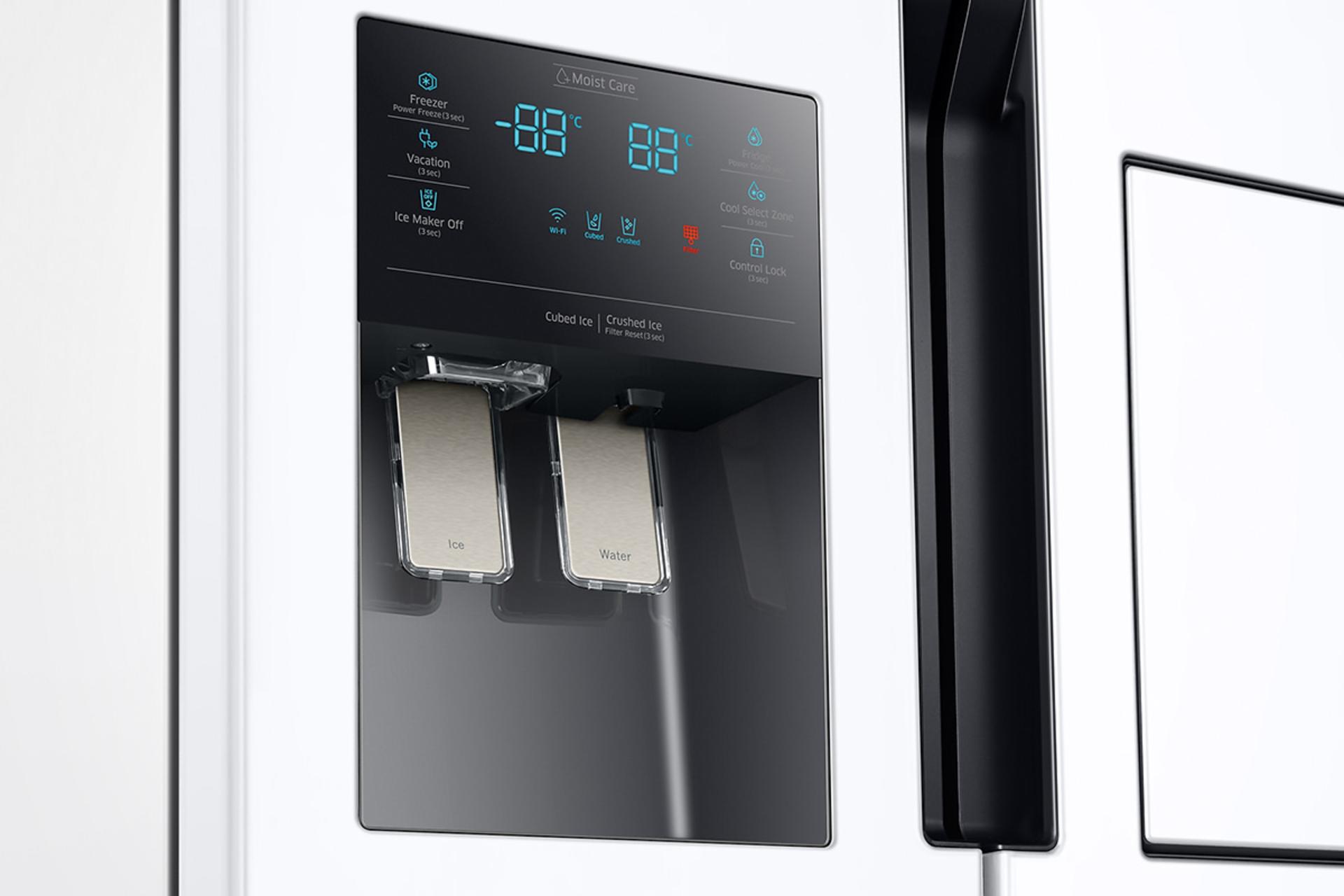 نمایشگر یخچال فریزر ساید بای ساید سامسونگ Samsung RS25