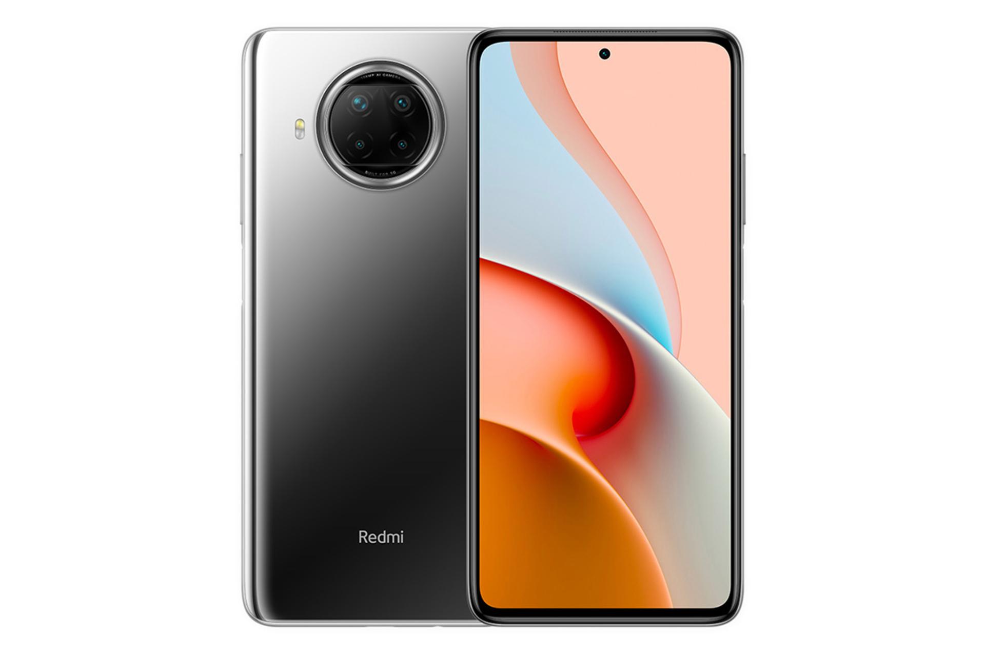 نمای پشت و جلو نمای پشت و جلو گوشی شیائومی ردمی نوت 9 پرو 5G رنگ مشکی