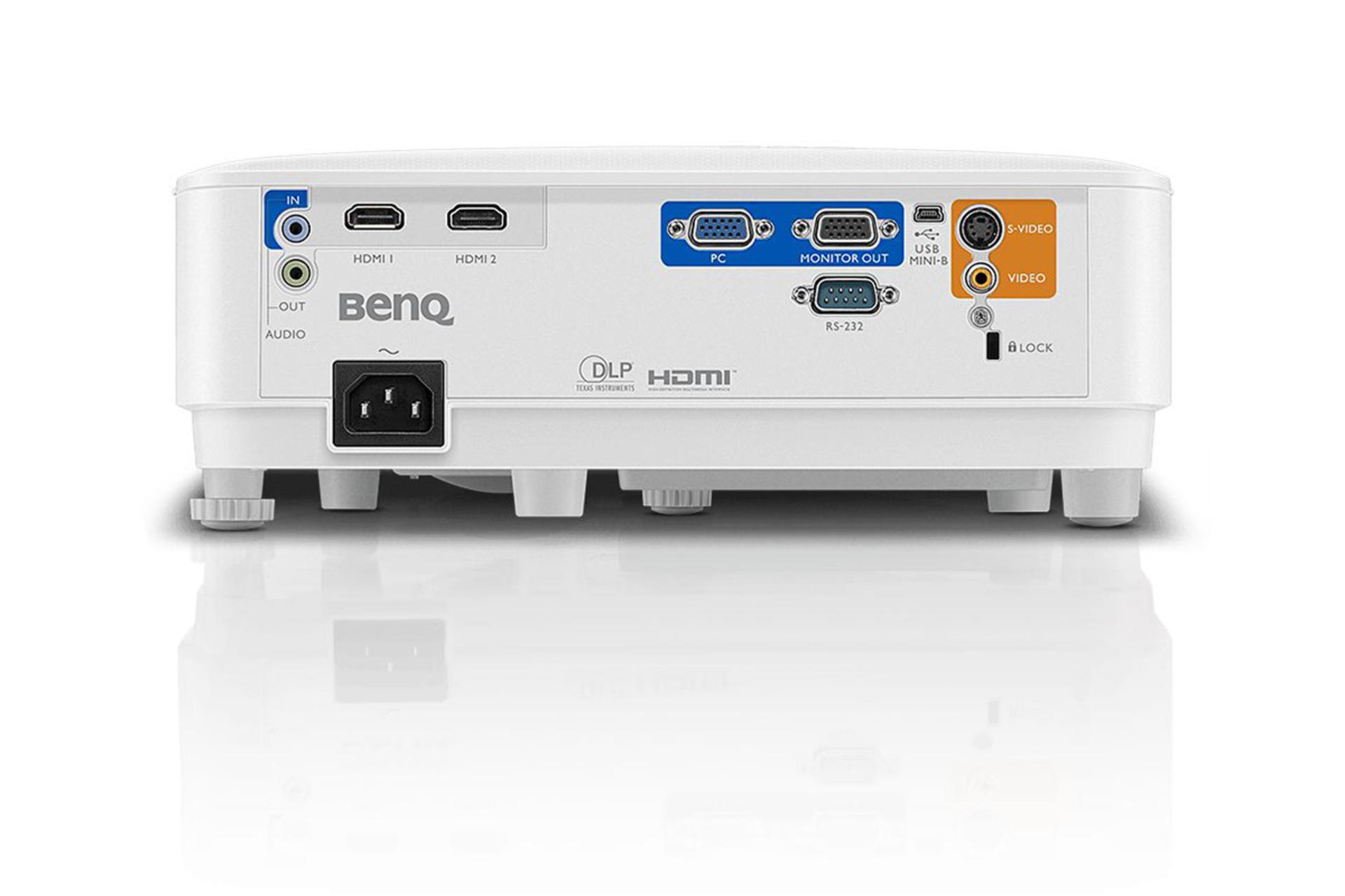 ویدیو پروژکتور بنکیو BenQ MX550 نمای پشت