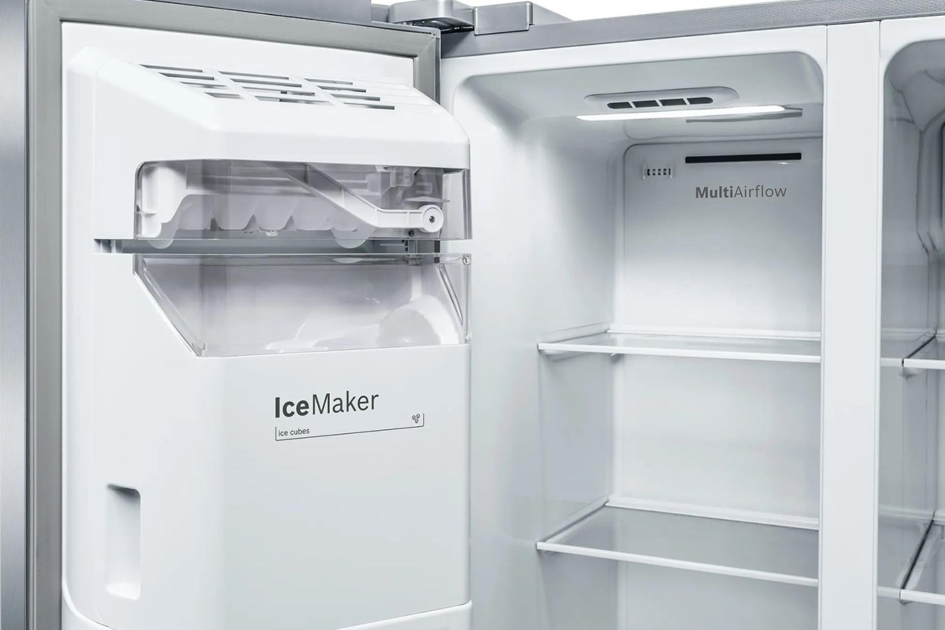 یخ ساز یخچال فریزر ساید بای ساید بوش Bosch KAG93AI304