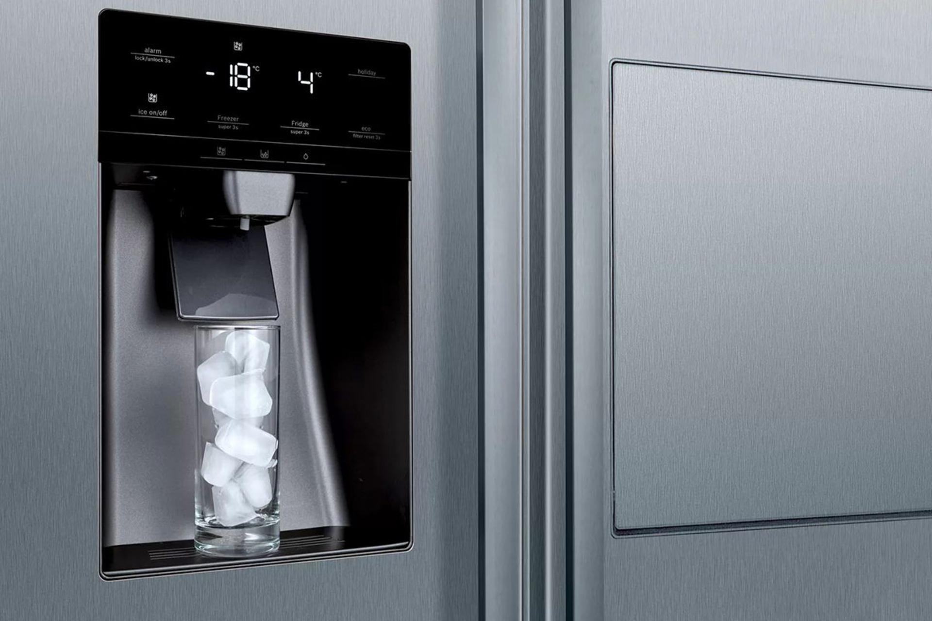 آب ریز یخچال فریزر ساید بای ساید بوش Bosch KAG93AI304