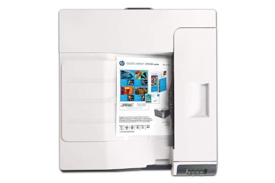 پرینتر اچ پی HP Color LaserJet Professional CP5225n نمای بالا