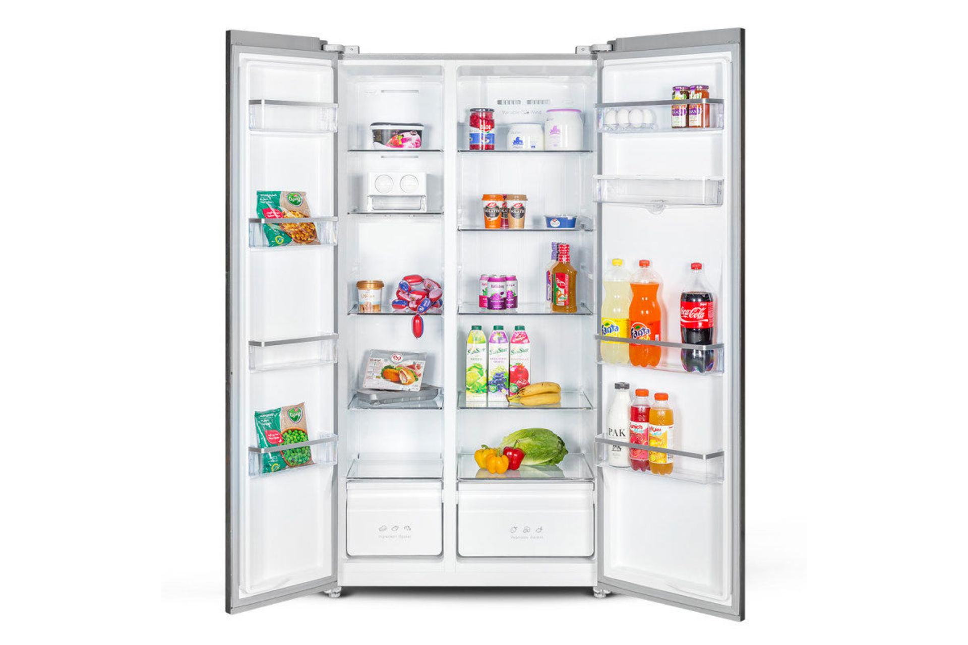 یخچال فریزر ایکس ویژن X.Vision TS551 درب باز