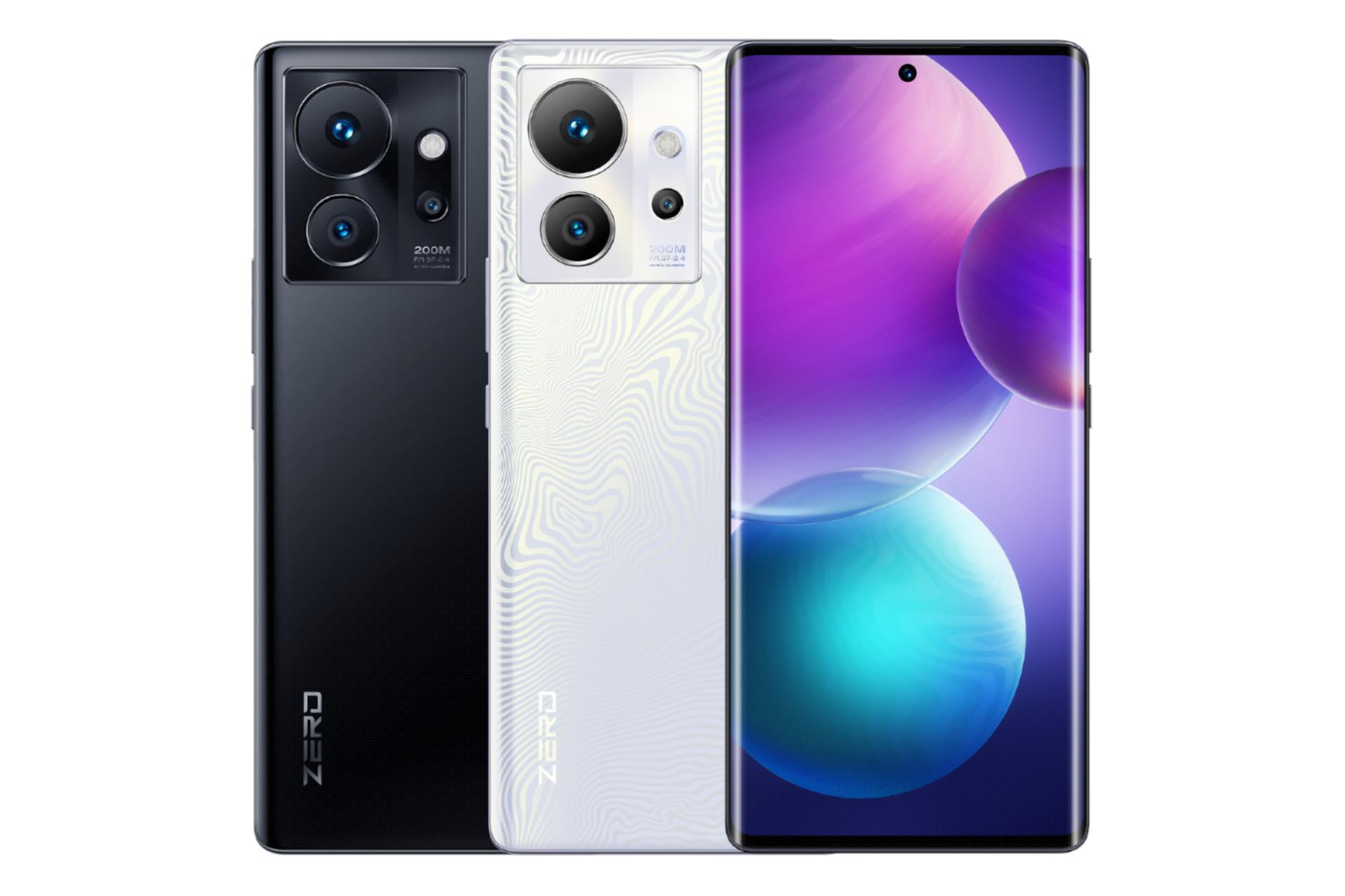 رنگ های مختلف گوشی موبایل Zero Ultra اینفینیکس / Infinix Zero Ultra