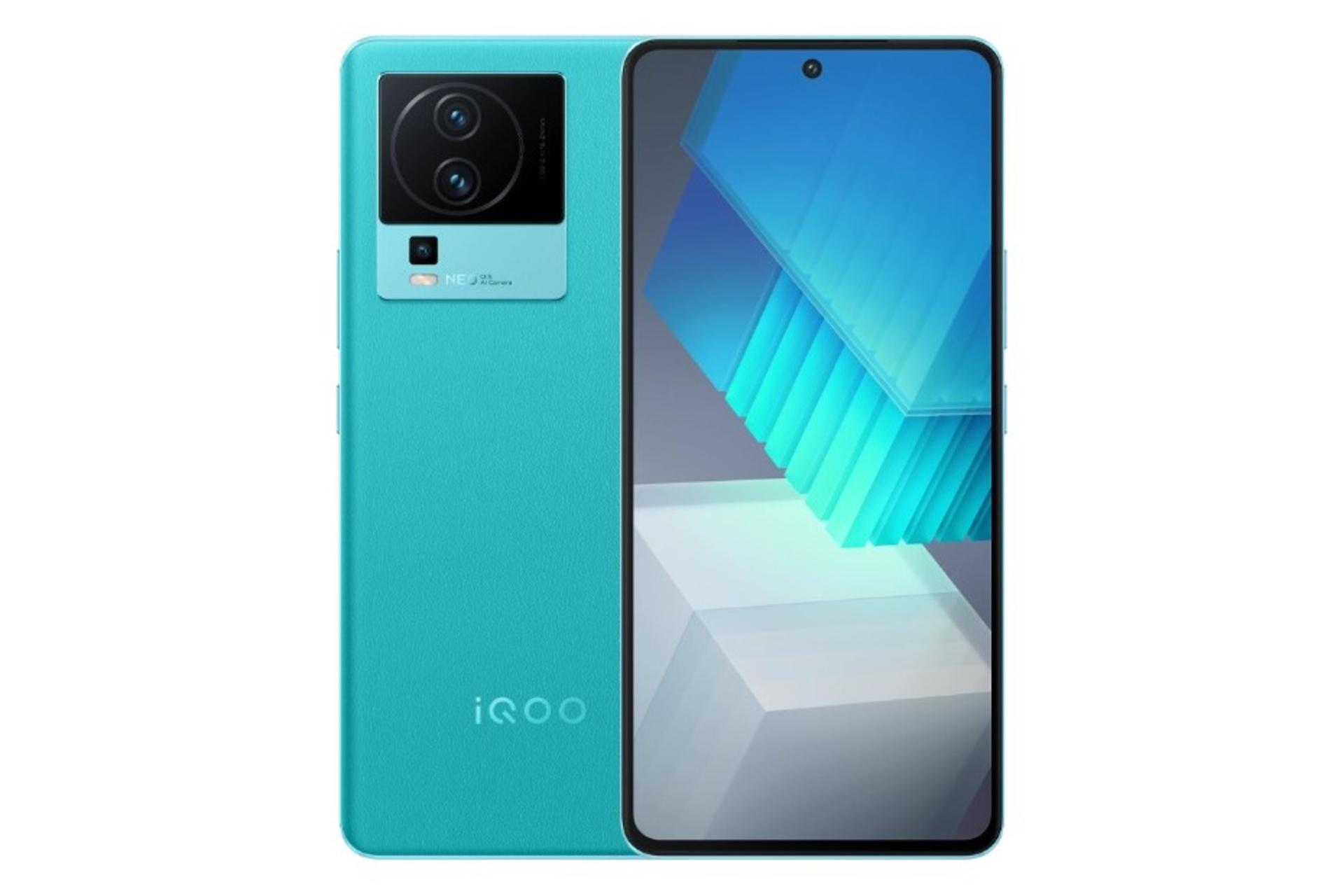 گوشی موبایل iQOO Neo7 ریسینگ ویوو / vivo iQOO Neo7 Racing آبی